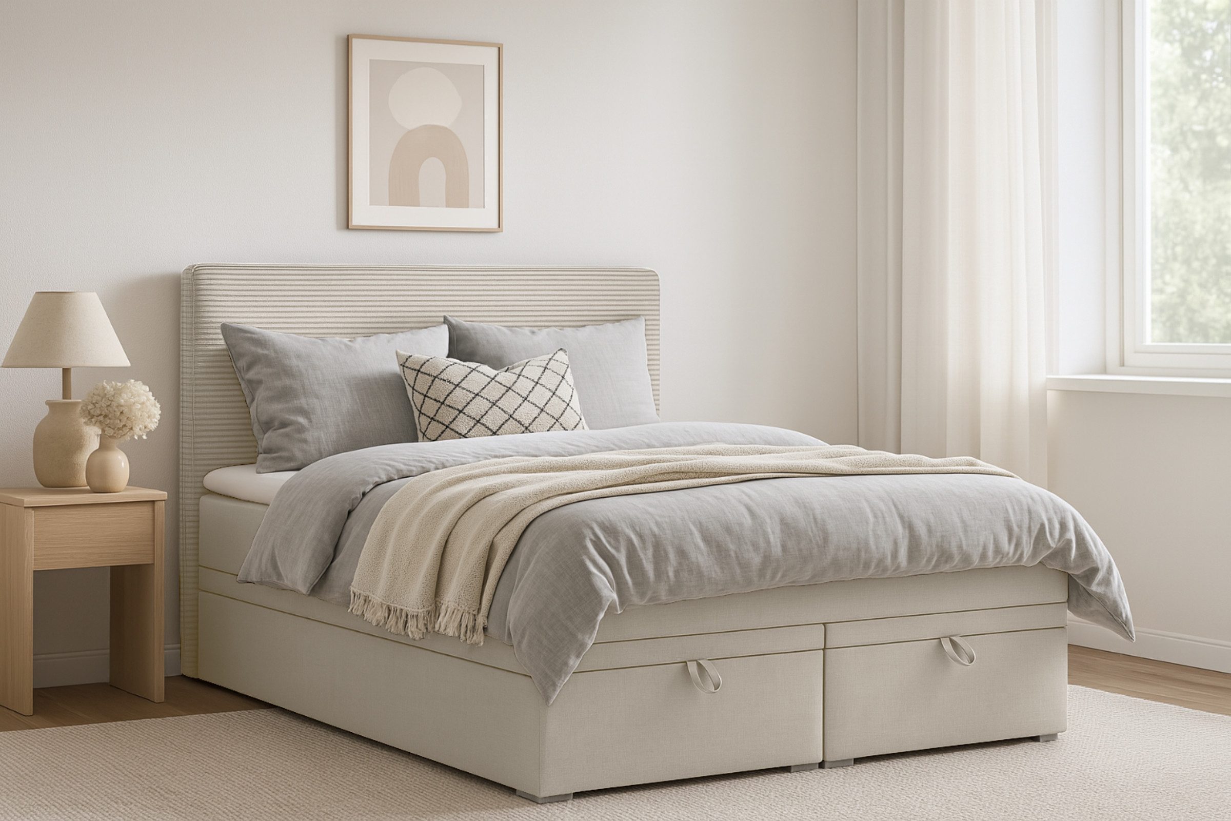 Deine Möbel 24 Boxspringbett DARO Boxbett günstig online kaufen