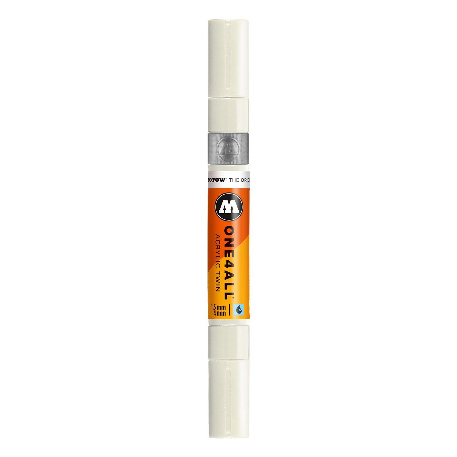MOLOTOW Marker ONE4ALL Acrylmarker TWIN Naturweiss