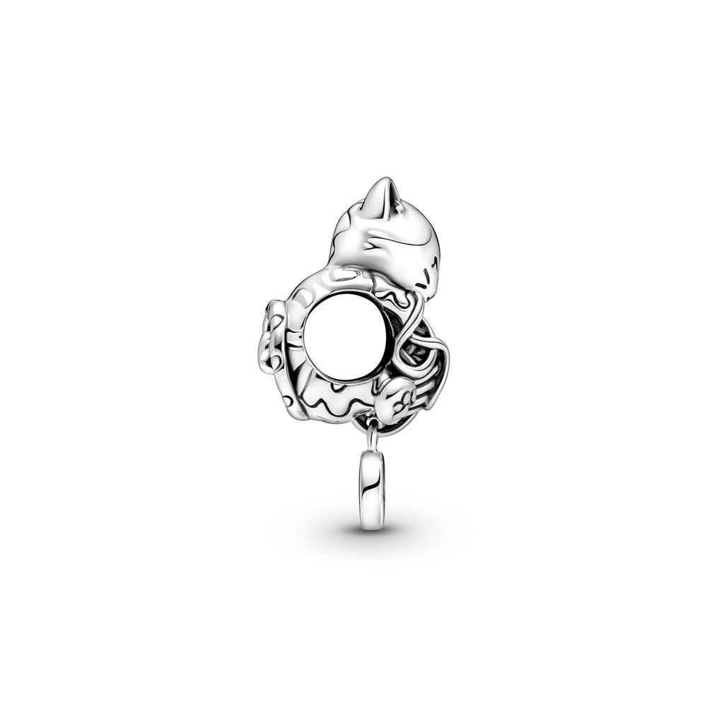 Pandora Charm-Einhänger Pandora Kätzchen & Garnknäuel Charm in Sterling Silber