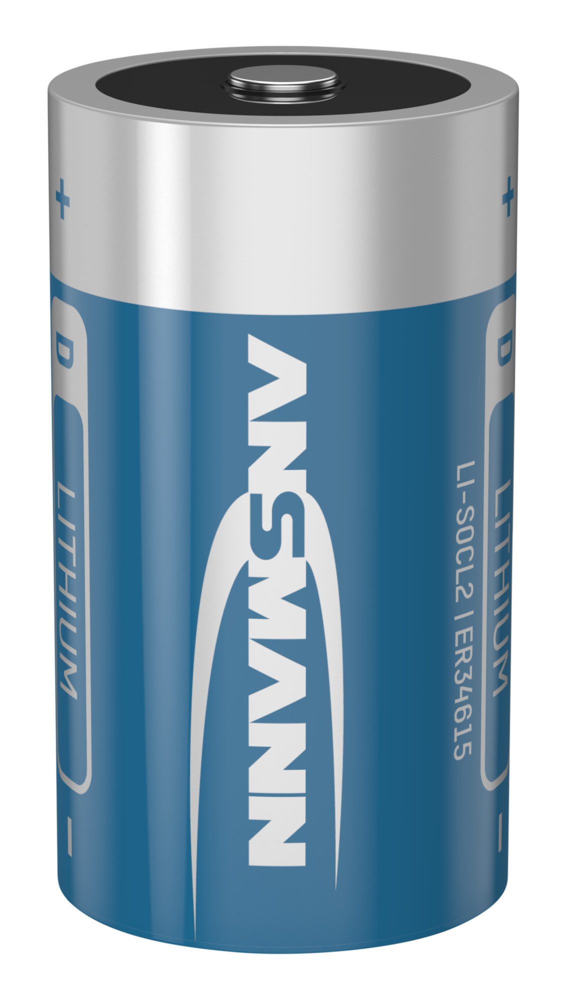 ANSMANN AG Lithium-Thionylchlorid Batterie ER4615 D 3,6V Batterie