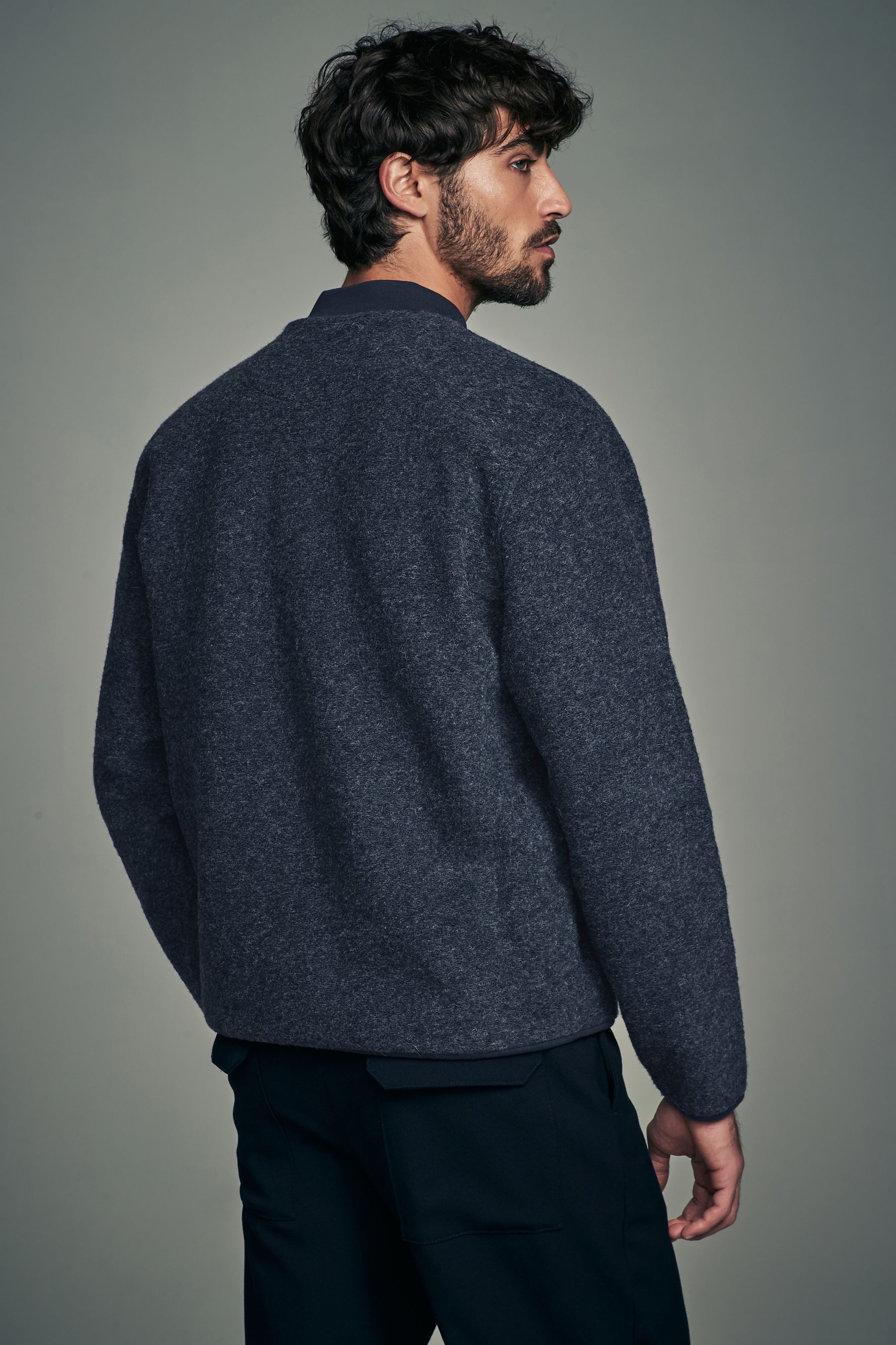 Next Bomberjacke Bomberjacke aus Wolle (1-St) günstig online kaufen