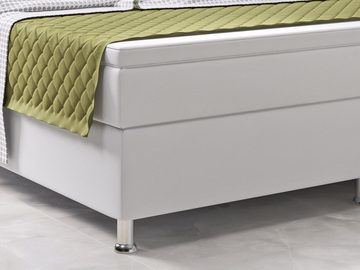 interbed Boxspringbett Riva 180x200 cm inkl. Topper (inkl.Kopfteill, inkl.Topper, inkl.Federkernmatratze)