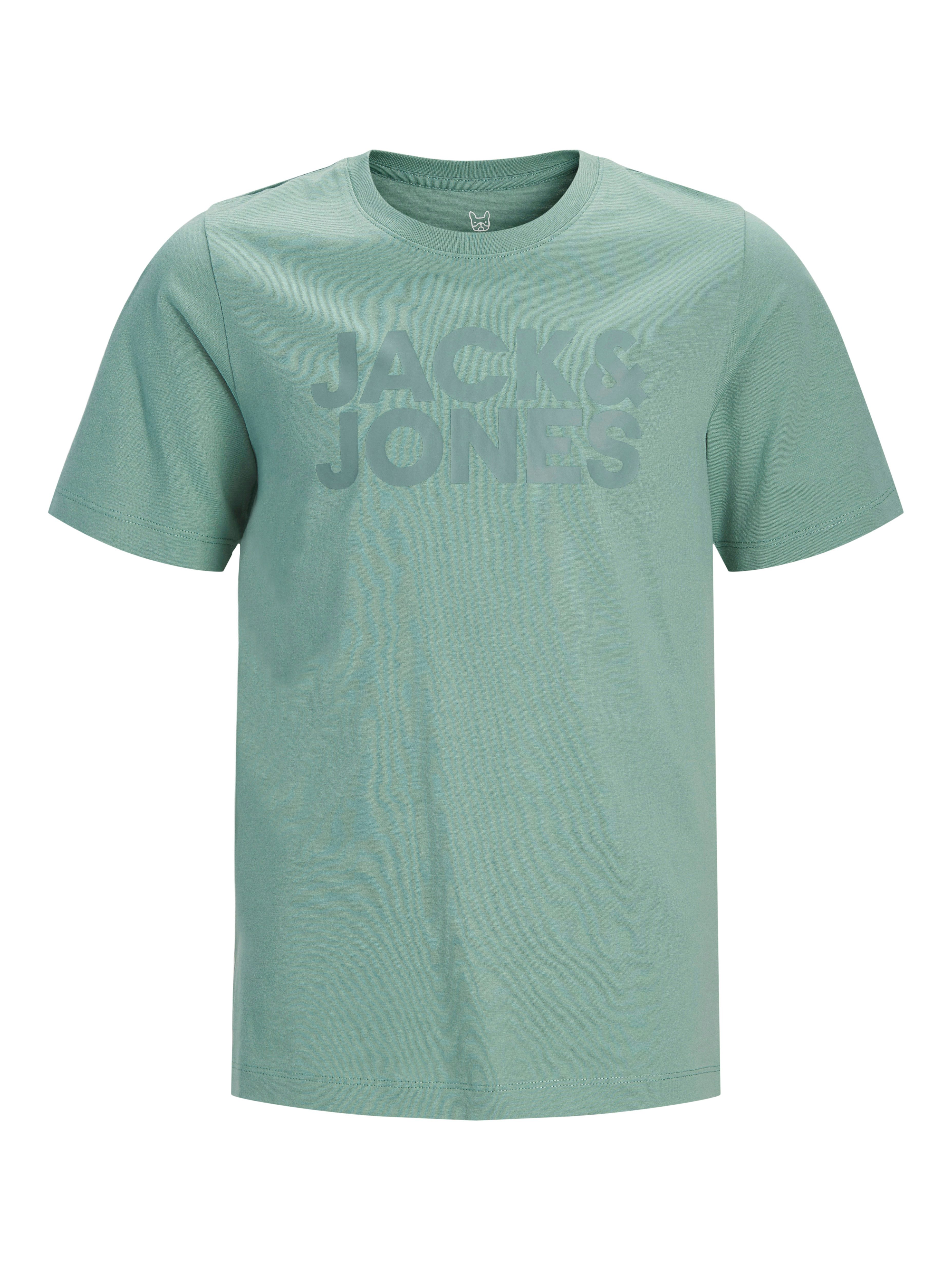 Rundhalsshirt JJECORP stylisch, atmungsaktiv, pflegeleicht
