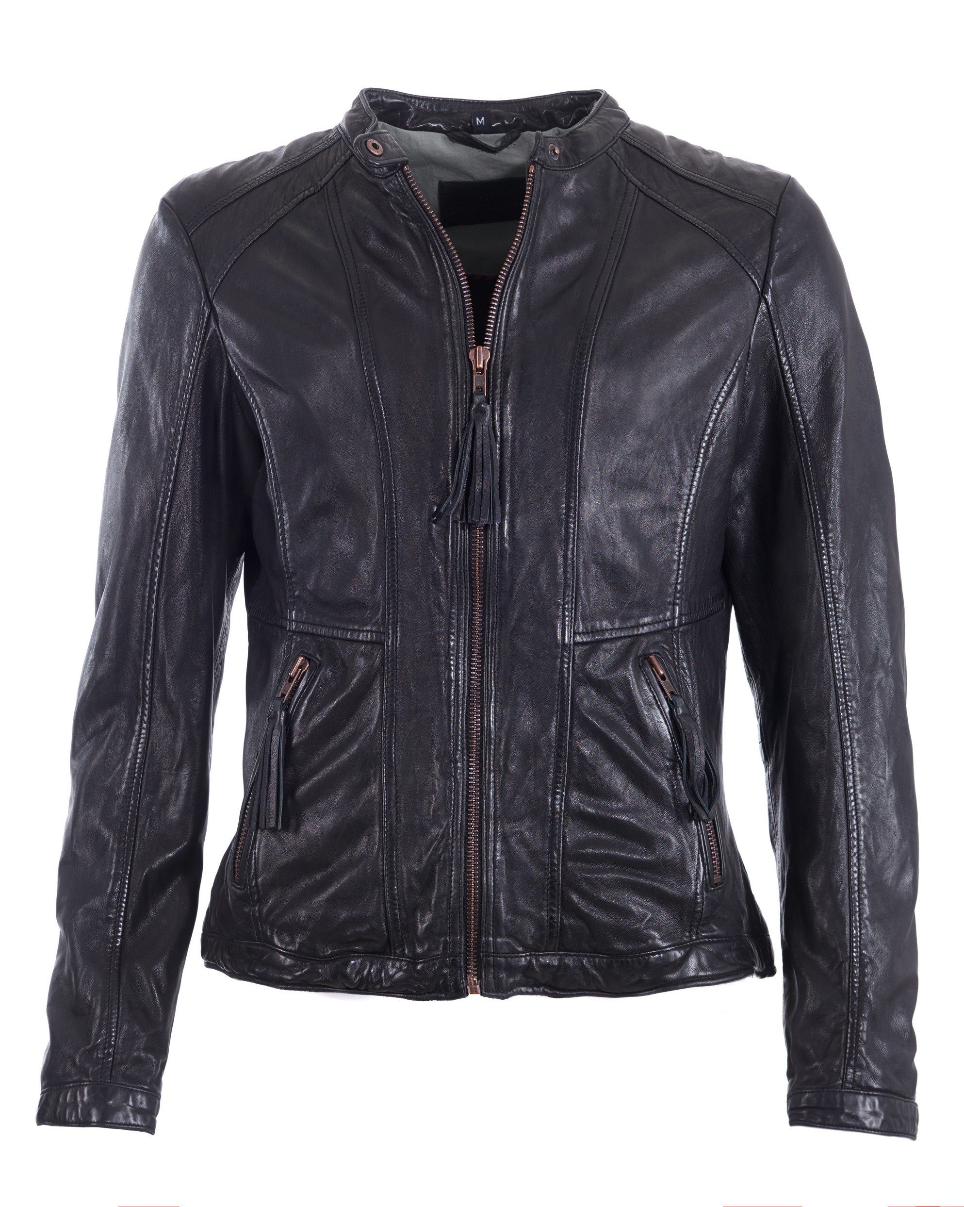 JCC Bikerjacke 6011099-2 black | Übergangsjacken