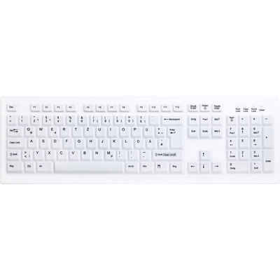 Active Key C8100F Hygiene-Tastatur Tastatur (Silikonmembran, Geeignet f. Wischdesinfektion nach DGHM/VAH)