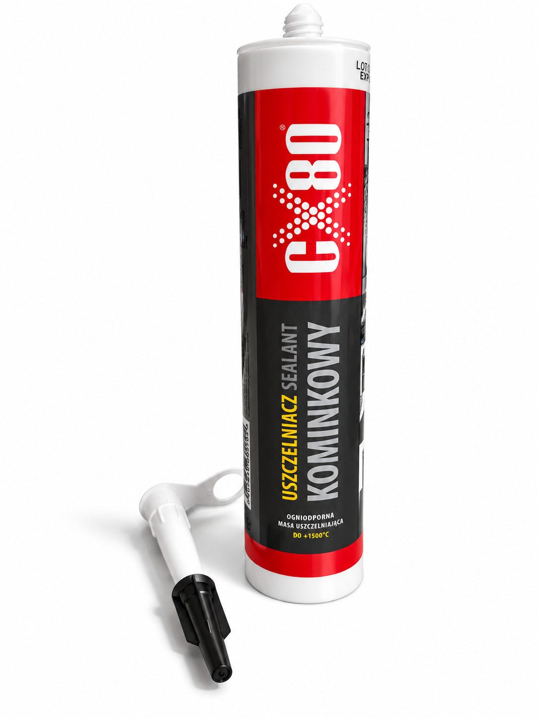 Torvon Dichtstoff CX80 Feuerfeste Dichtmasse 300 ml bis 1250°C für Kamin und Ofen, (1-tlg)