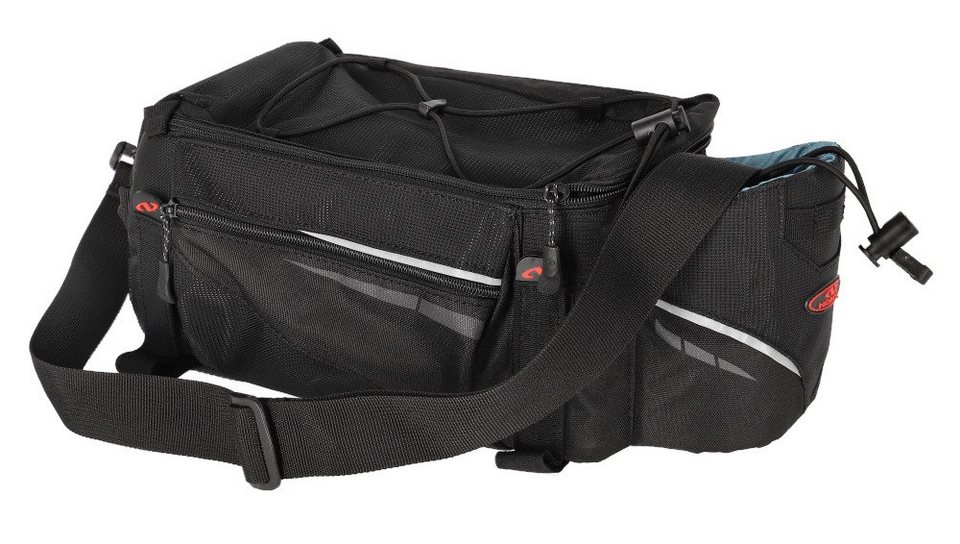 NORCO Fahrradtasche, Gepäckträger-Tasche Ohio Active, Universelle  Vierpunkt-Klettverschlussbefestigung für alle gängigen Gepäckträger