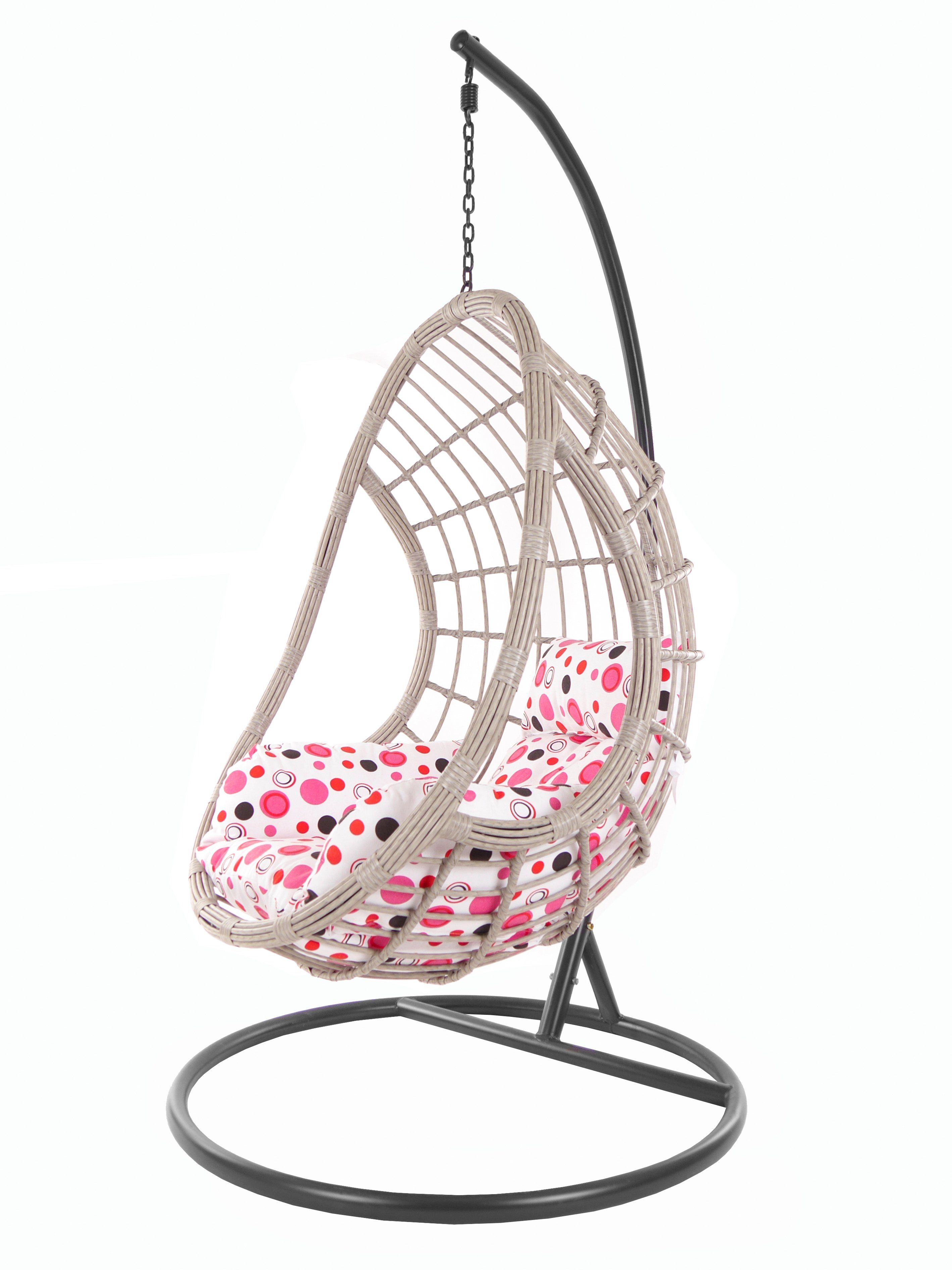 KIDEO Hängesessel Hängesessel PALMANOVA grey melange