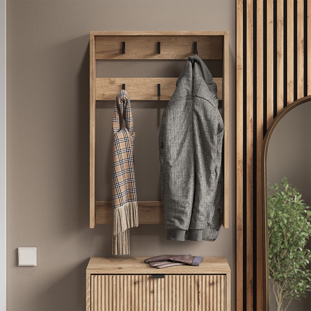 Vicco Garderobenschrank Eliza, Viking Oak, 60 x 85 cm (1-St)