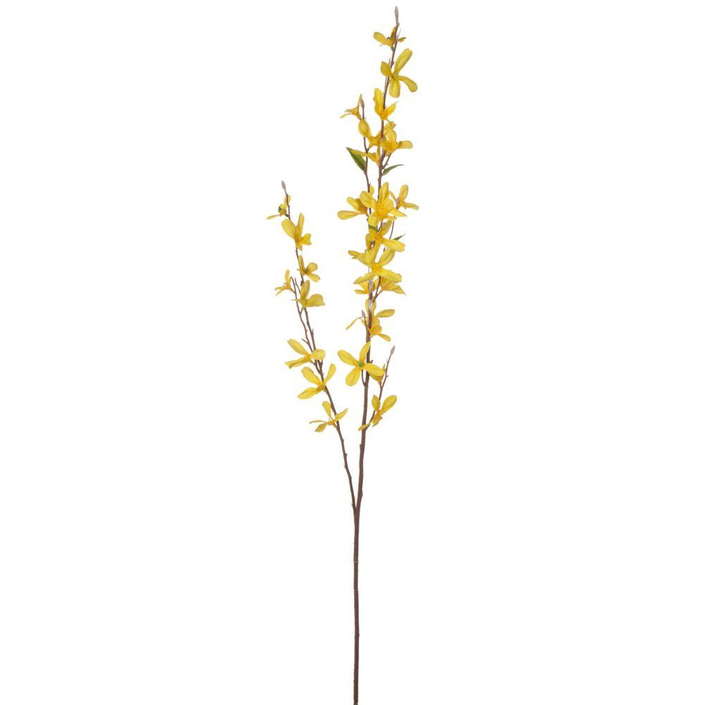 Kunstblume Kunstblumen Forsythien Frühlingsdeko Kunststoff gelb 73 cm Forsythien, matches21 HOME & HOBBY, Höhe 73 cm