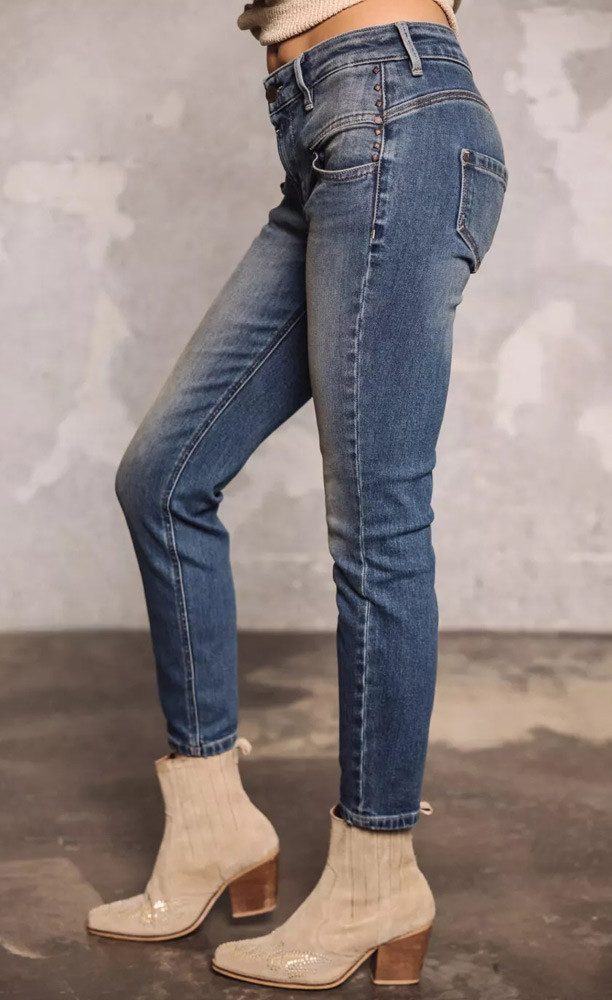 Freeman T. Porter 7/8-Jeans Alexa High Waist Cropped Super Stretch Denim si günstig online kaufen