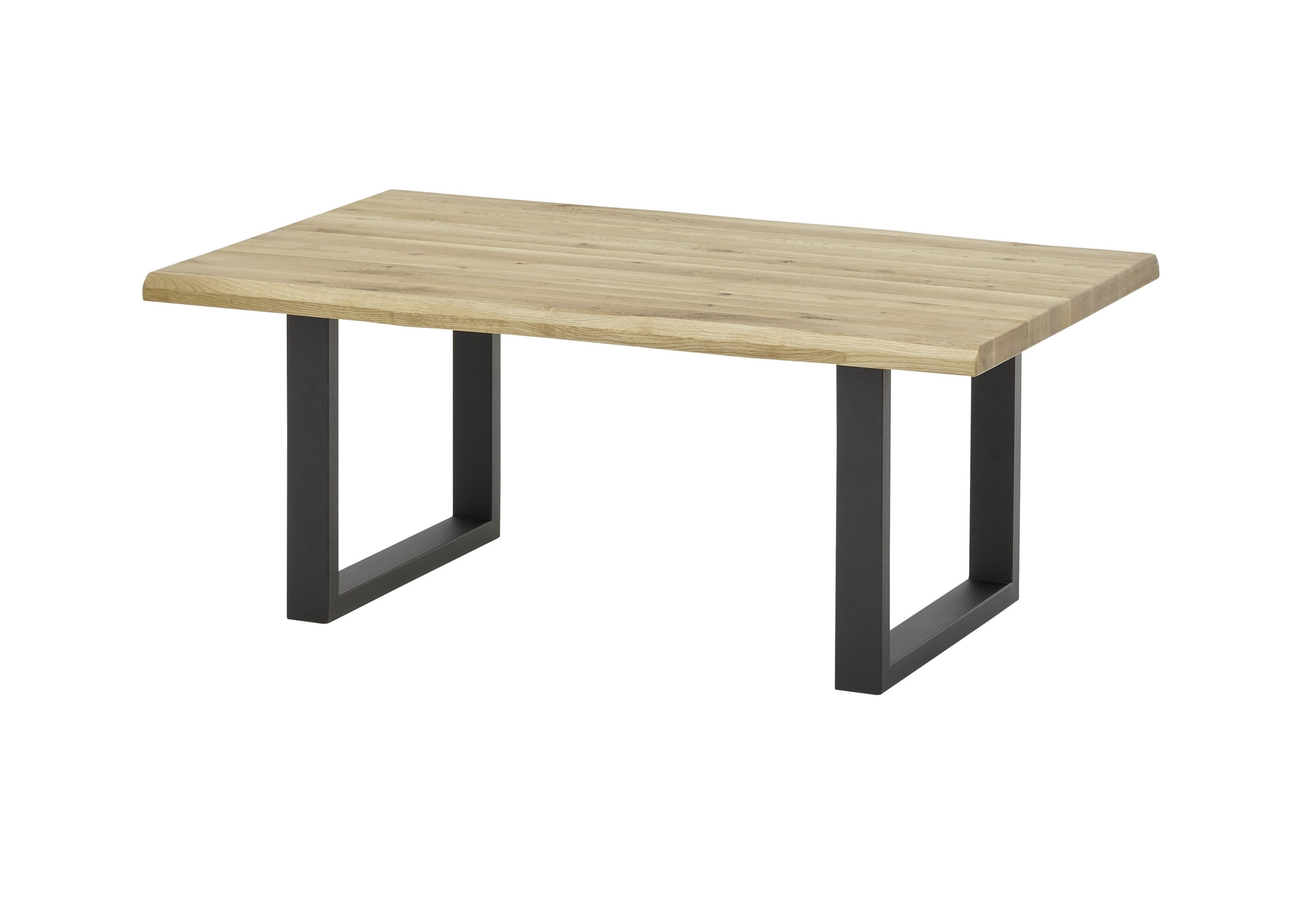 freiraum Couchtisch HAVANNA, in Eiche, Massivholz / Metall - 110x45x70cm (BxHxT)