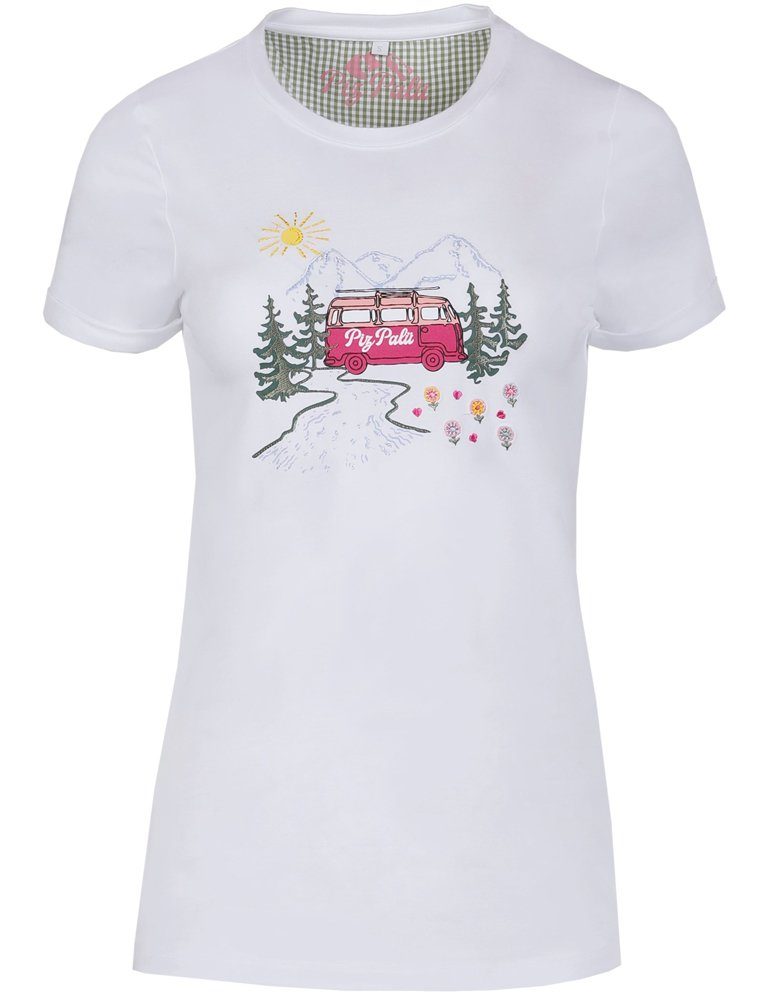 Piz Palü T-Shirt Piz Palü Damen Shirt 'Allersberg' mit Trachten Mot