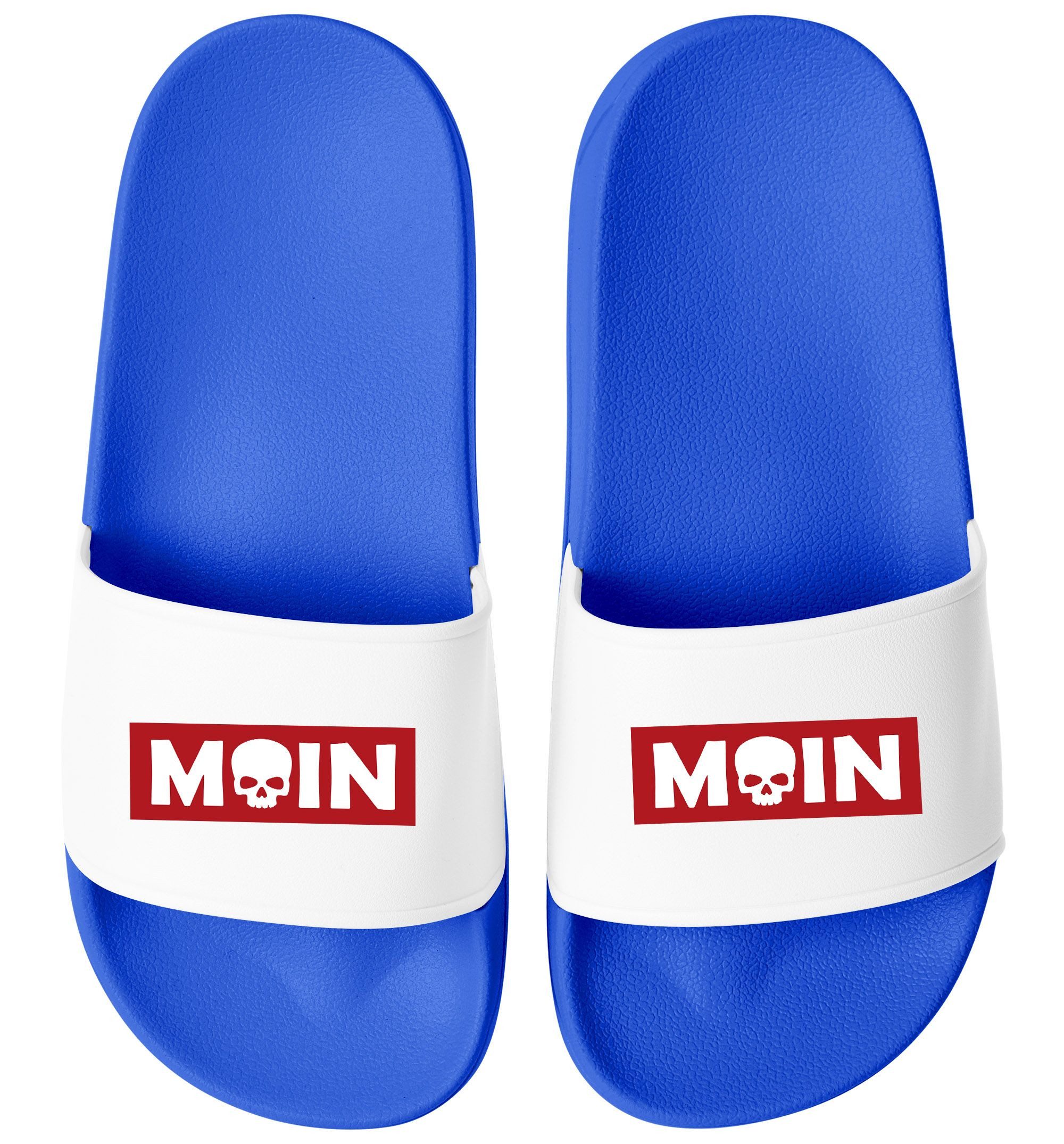 MoonWorks Badeschlappen Moin Totenkopf für Herren günstig online kaufen