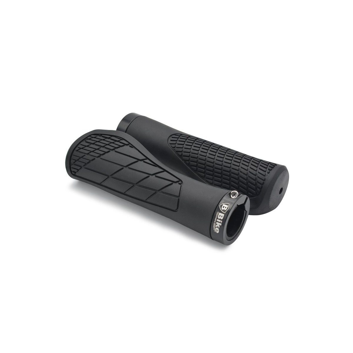 B-Bike Fahrradlenkergriff 36350 (Set, 2-St., 2-teiliges Set), Ergonomische Fahrradgriffe zur Entlastung der Handgelenke