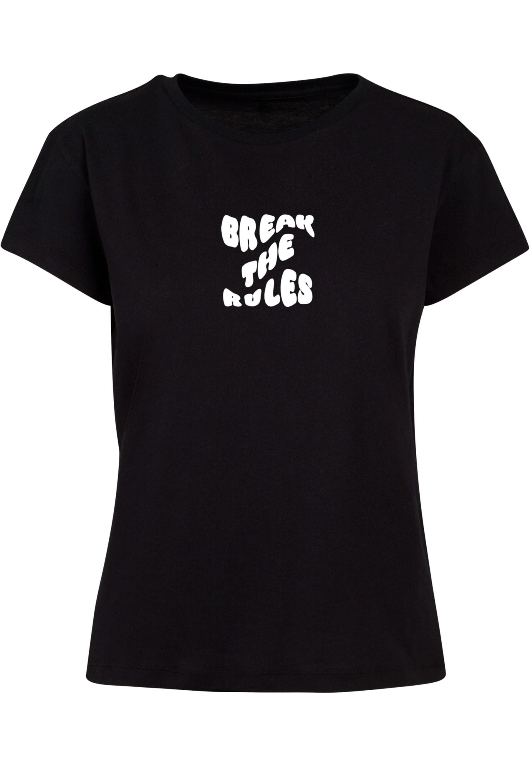 Merchcode T-Shirt Merchcode Damen Ladies Break The Rules Box Tee (1-tlg)