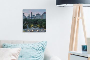 OneMillionCanvasses® Leinwandbild Union Square in New York, (1 St), Leinwand Bilder für Wohnzimmer Schlafzimmer