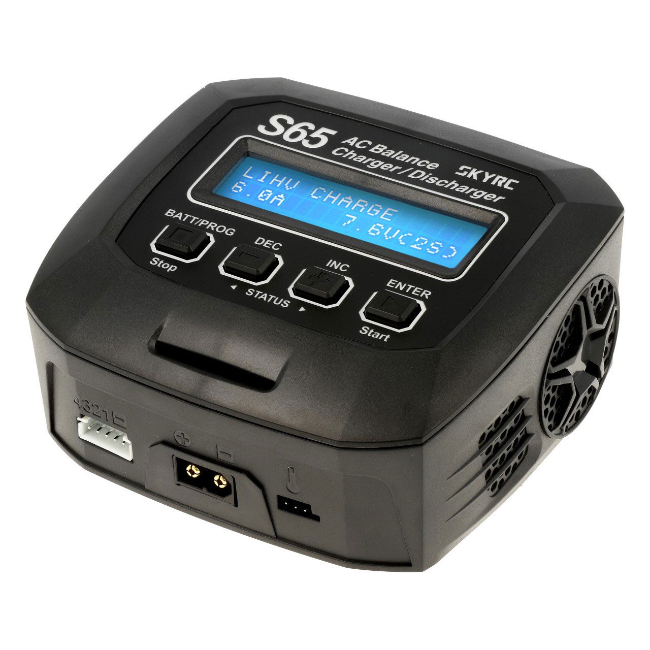 SkyRC S65 AC Ladegerät LiPo 2-4s 6A 65W Entladen 2A 10W RC-Ladegerät