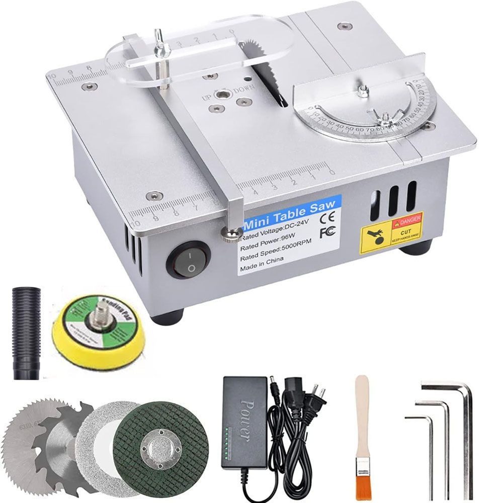 PRIISF Tischkreissäge Tisch-Miniatur-Tischsäge DIY 96W Mini Table Saw Elekt günstig online kaufen