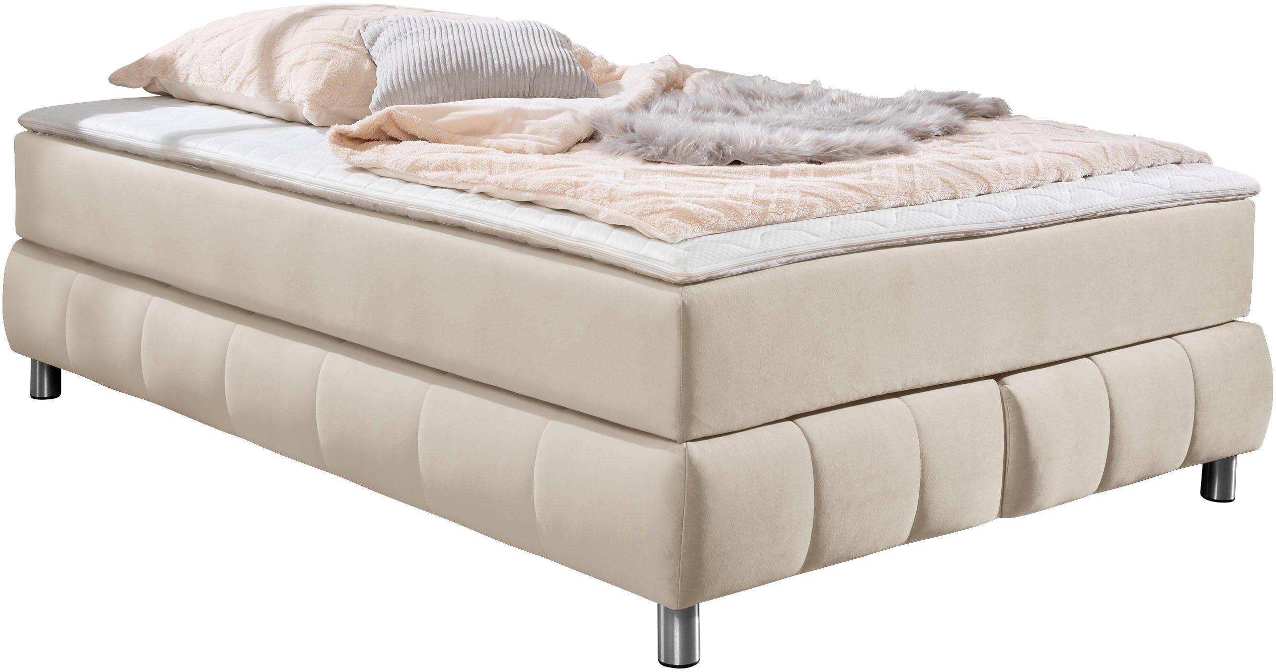 andas Boxspringbett Salo, Ohne Kopfteil, inkl. günstig online kaufen