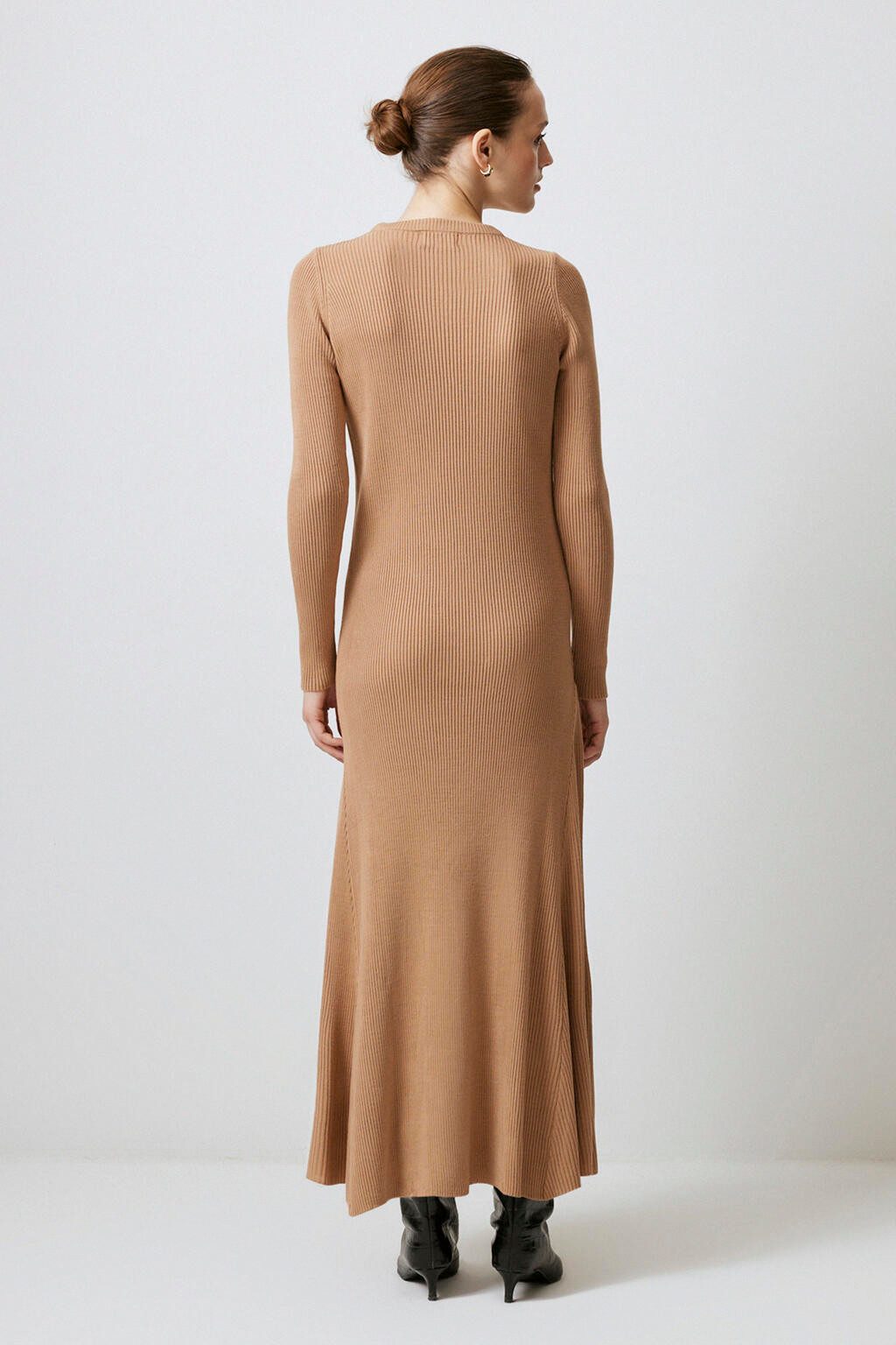 touche prive Maxikleid KLEID AUS RIPPSTRICK