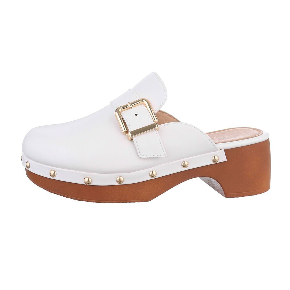 Ital-Design Damen Mules Boho/Hippie Plateausandaletten (85878204) günstig online kaufen