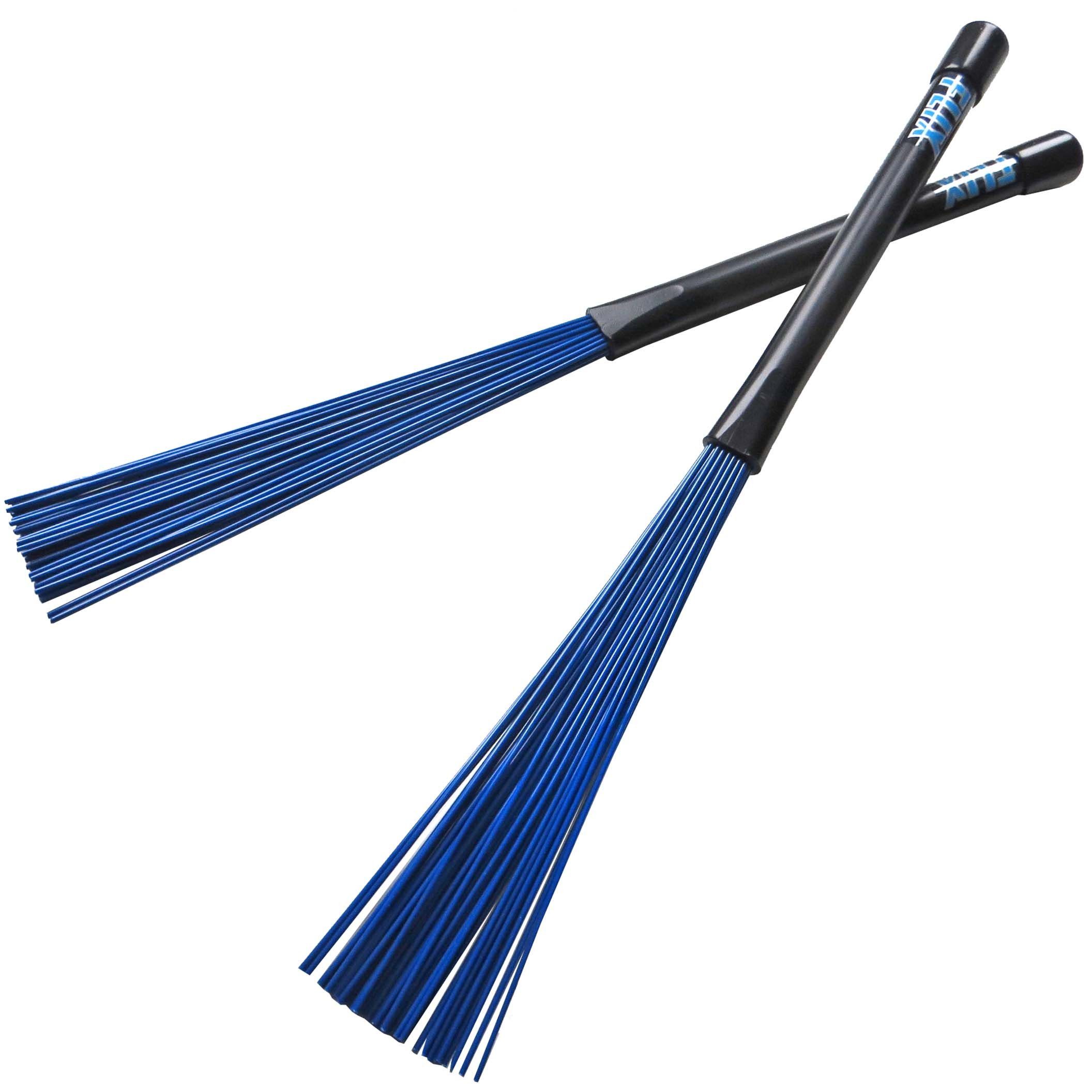 Flix Rods Flix FFJ Jazz Brush Besen (Flix Besen, 1 Paar), Hochwertige Besen