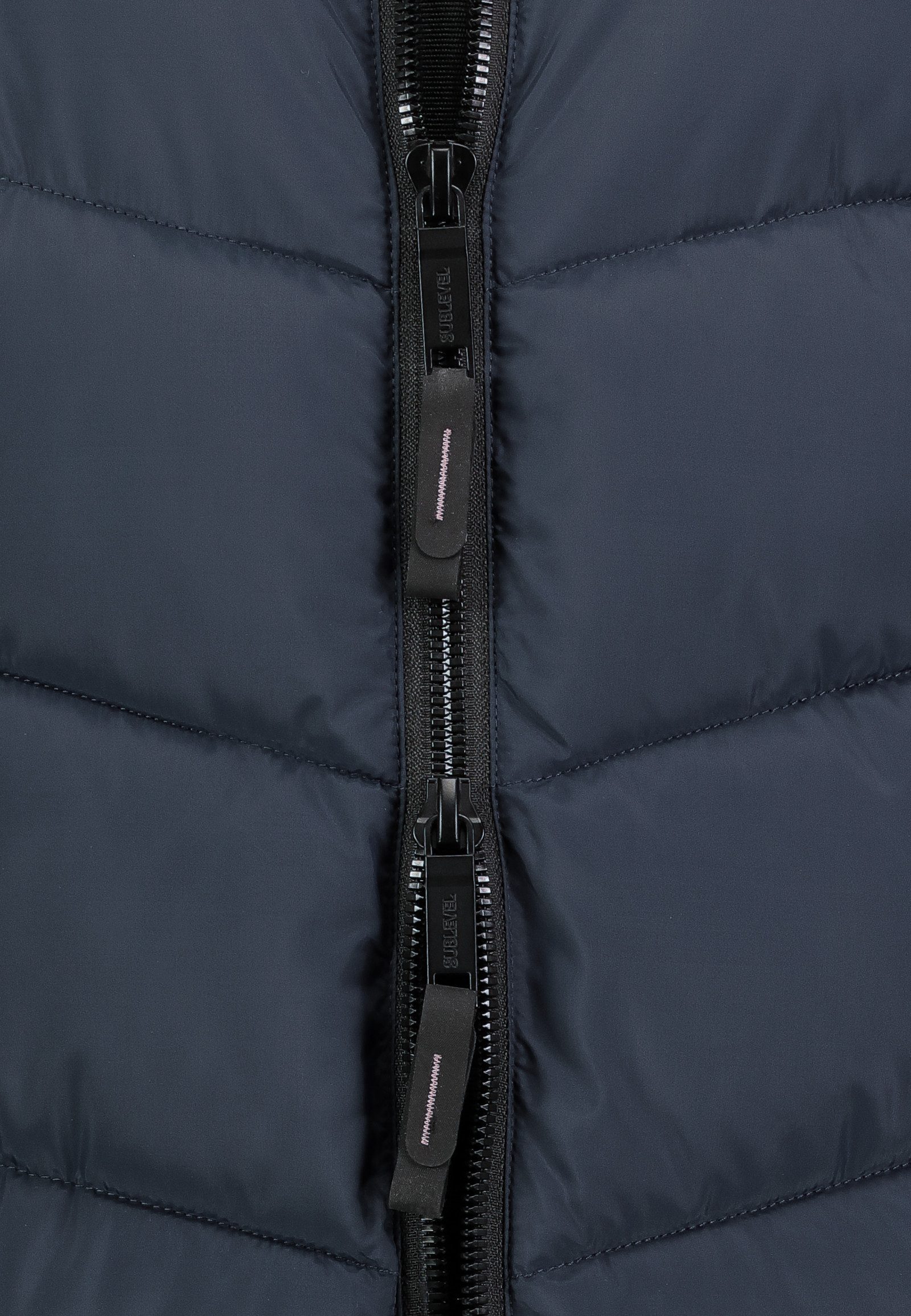 SUBLEVEL Steppmantel Winter Jacke Parka Steppjacke Steppmantel Wintermantel Lange Mantel