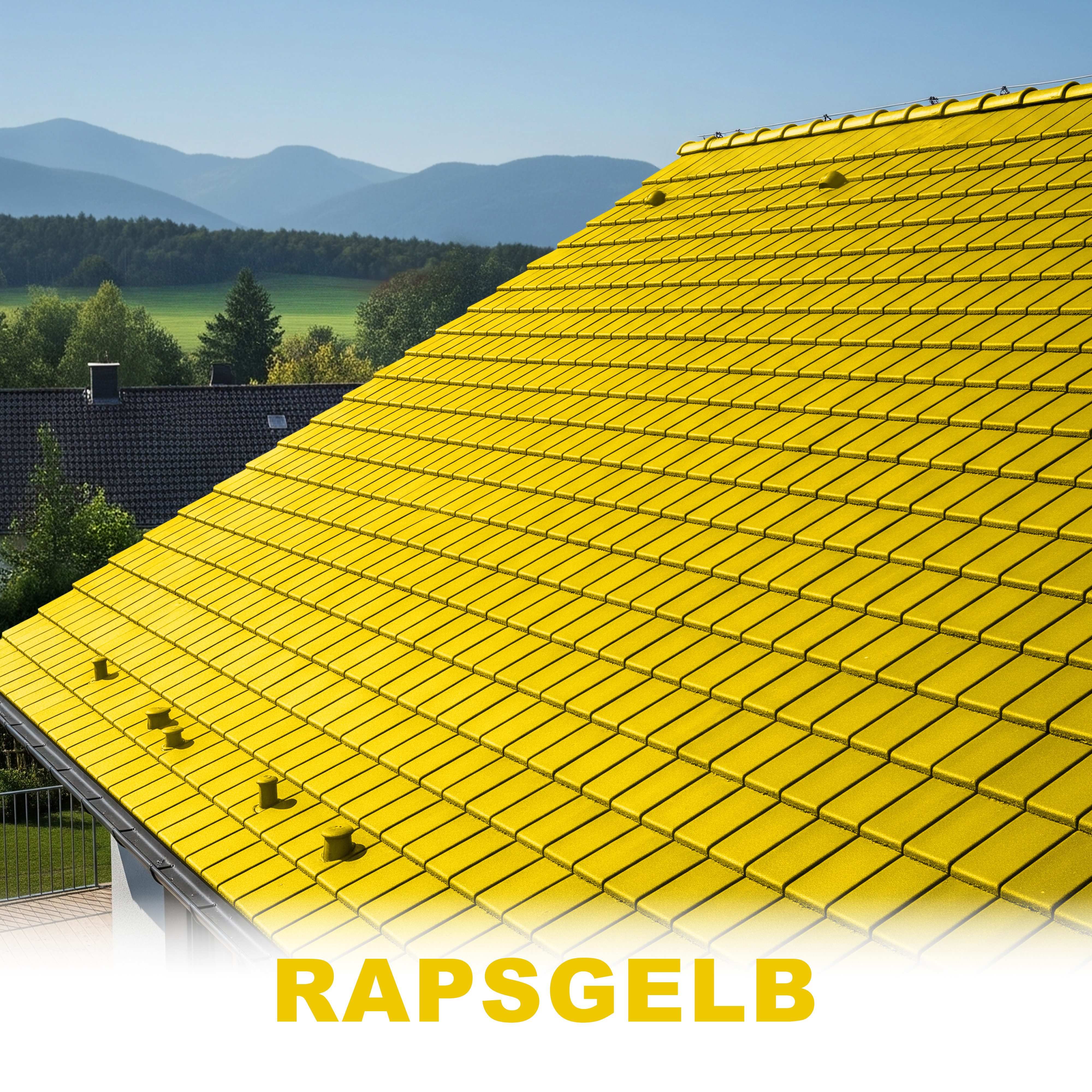 WO-WE Dachfarbe Dachfarbe Sockelfarbe Dachbeschichtung W510, 0.75-20L, Seidenglänzend