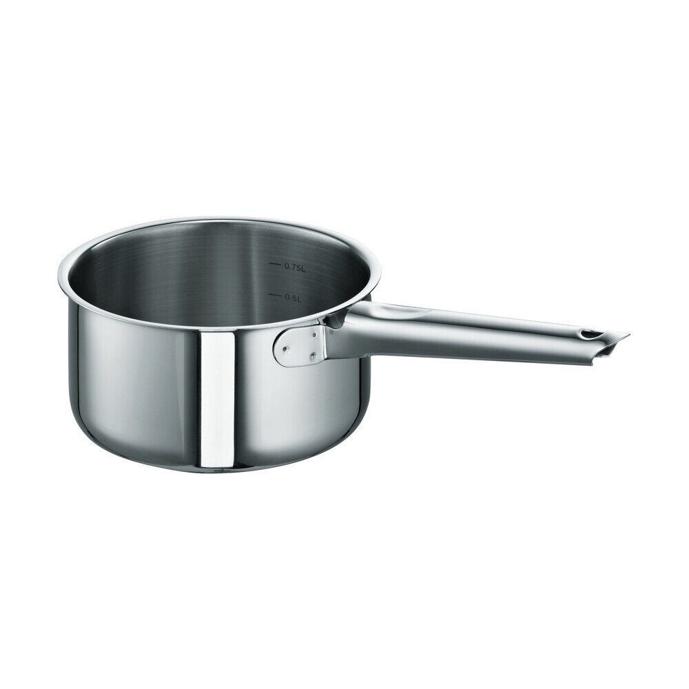 SCHULTE-UFER Bräter Mini-Stieltopf 14 cm Romana i, Edelstahl
