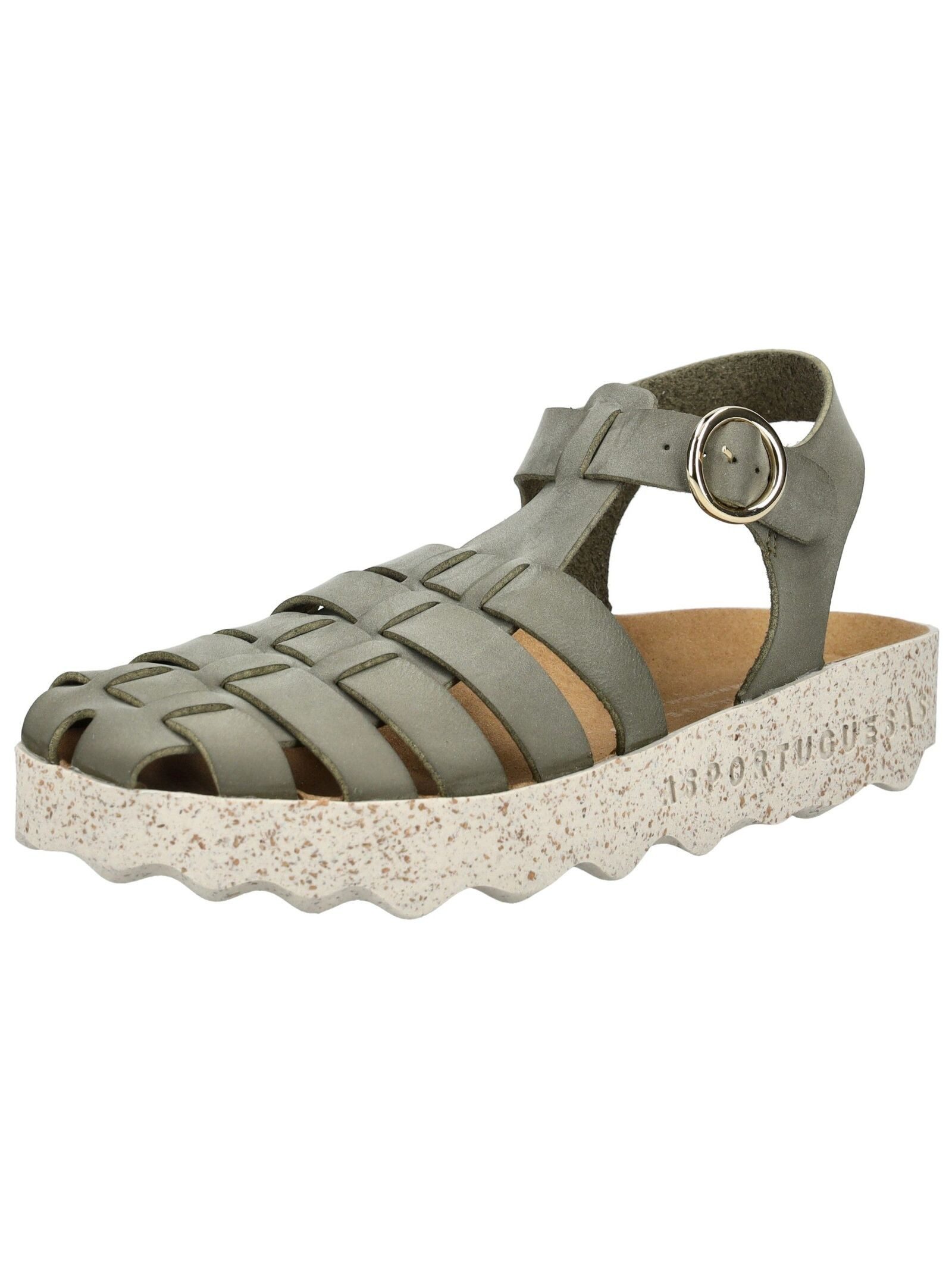 Asportuguesas Sandalen Lederimitat Riemchensandalette günstig online kaufen
