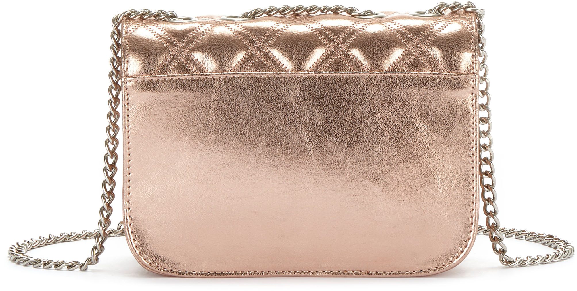 LASCANA Umhängetasche Minibag, Schultertasche, Handtasche, Henkeltasche mit Kettenhenkel, Crossbody Bag VEGAN