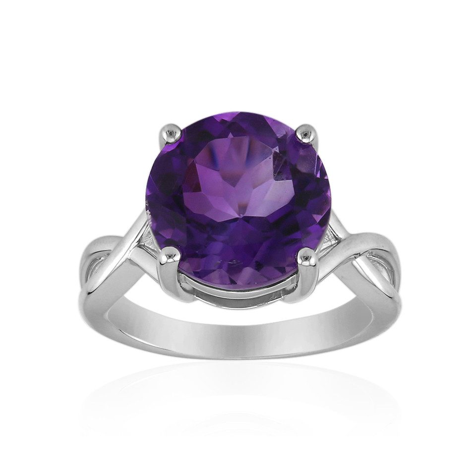 J Classics Silberring Sambia-Amethyst-Silberring