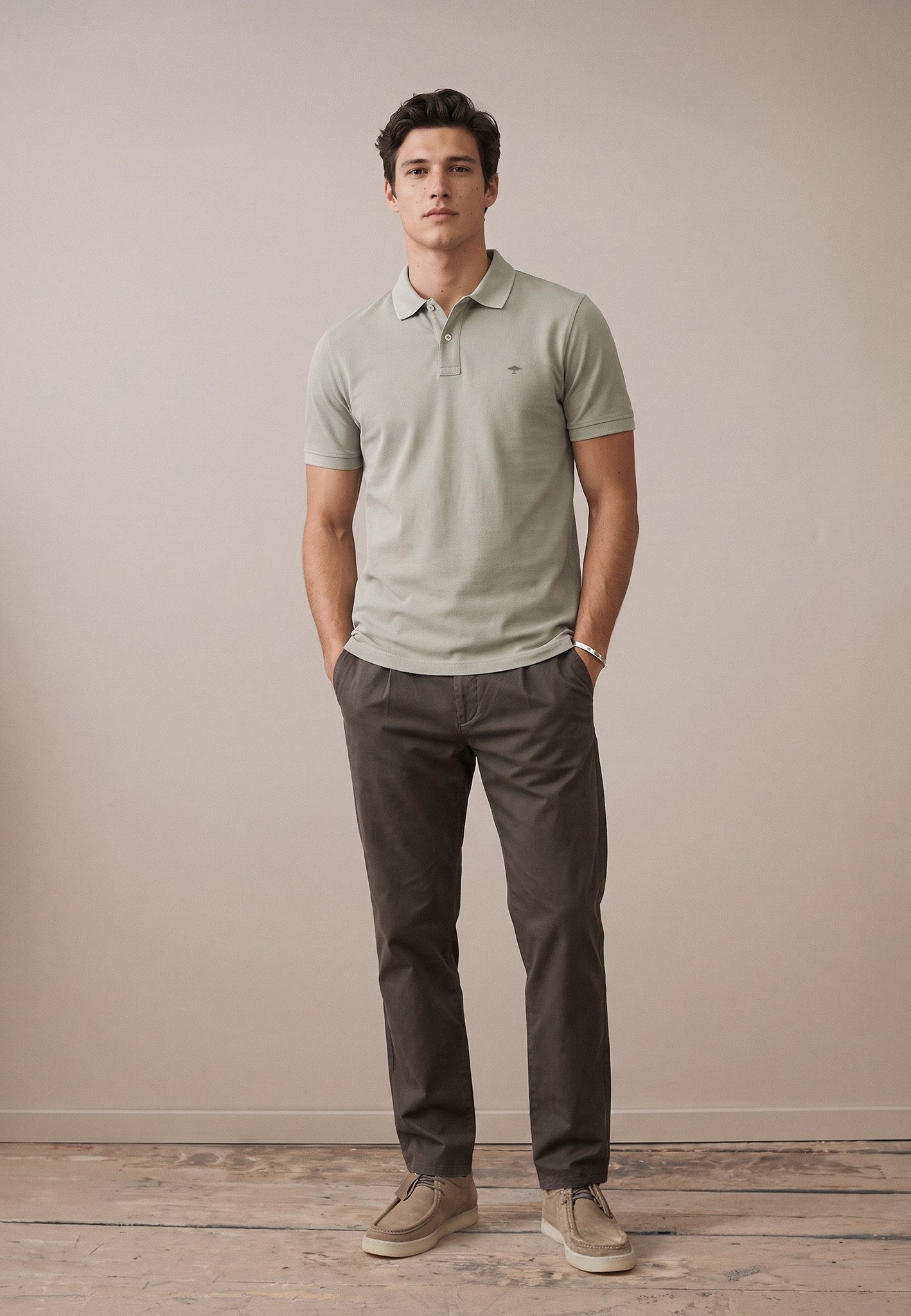 FYNCH-HATTON Poloshirt mit Logo-Stickerei – Bild 3 von 5