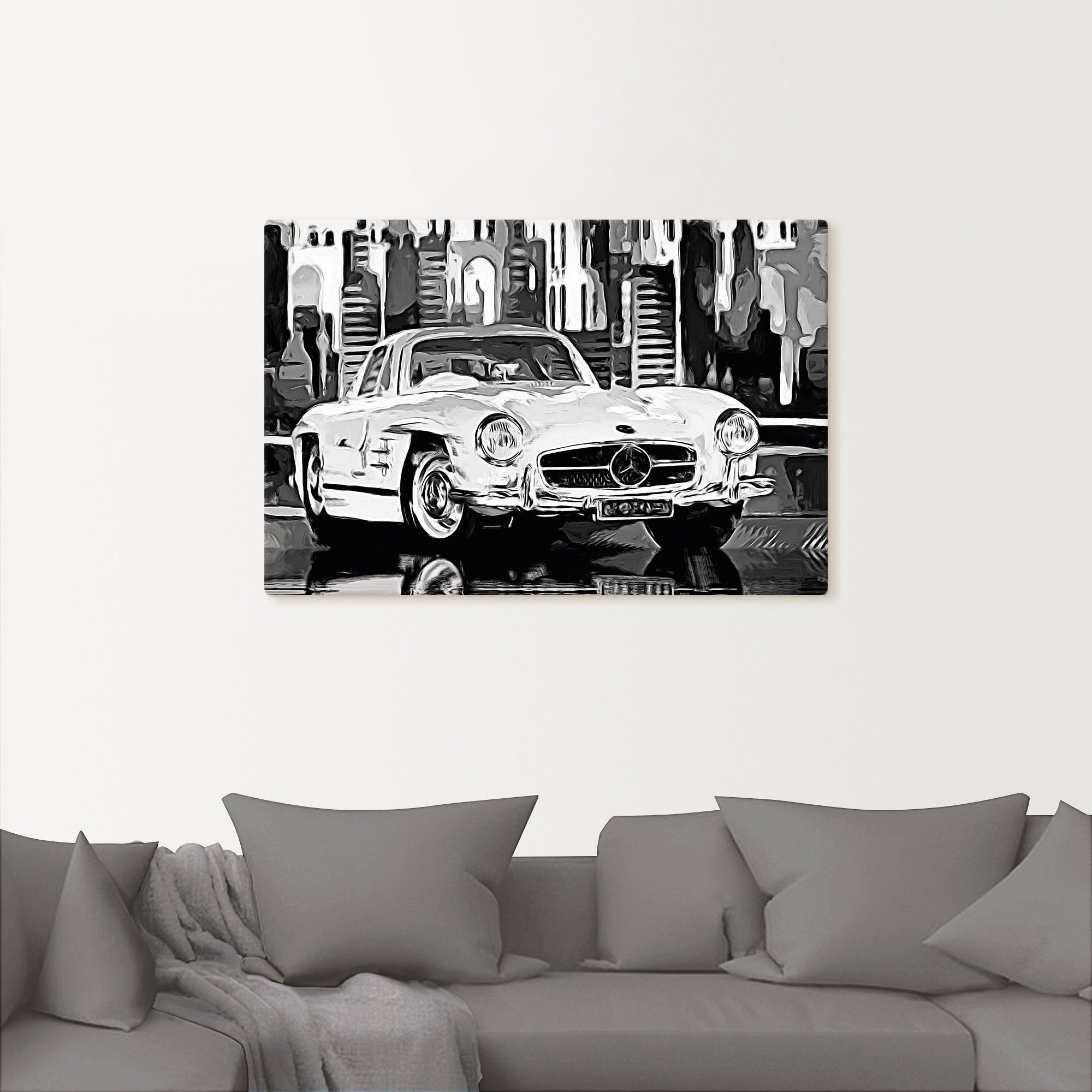 Artland Wandbild 300 SL Flügeltürer, Auto (1 St), als Leinwandbild, Poster in verschied. Größen