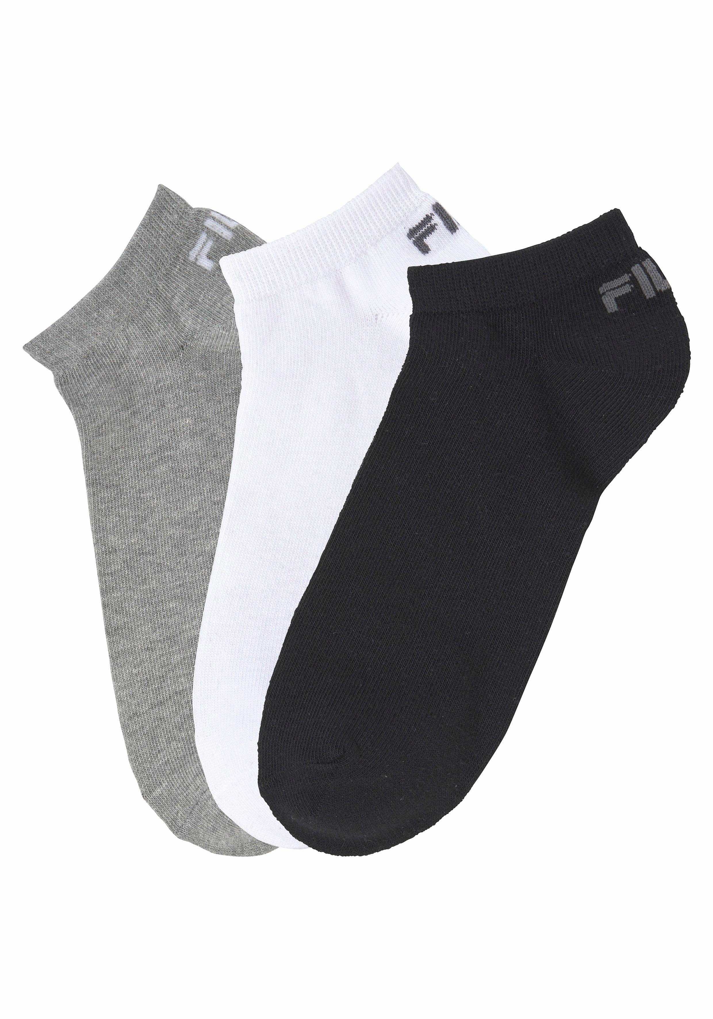 Fila Socken UNISEX INVISIBLE PLAIN SOCKS (3-Paar) mit eingestricktem Logo a günstig online kaufen