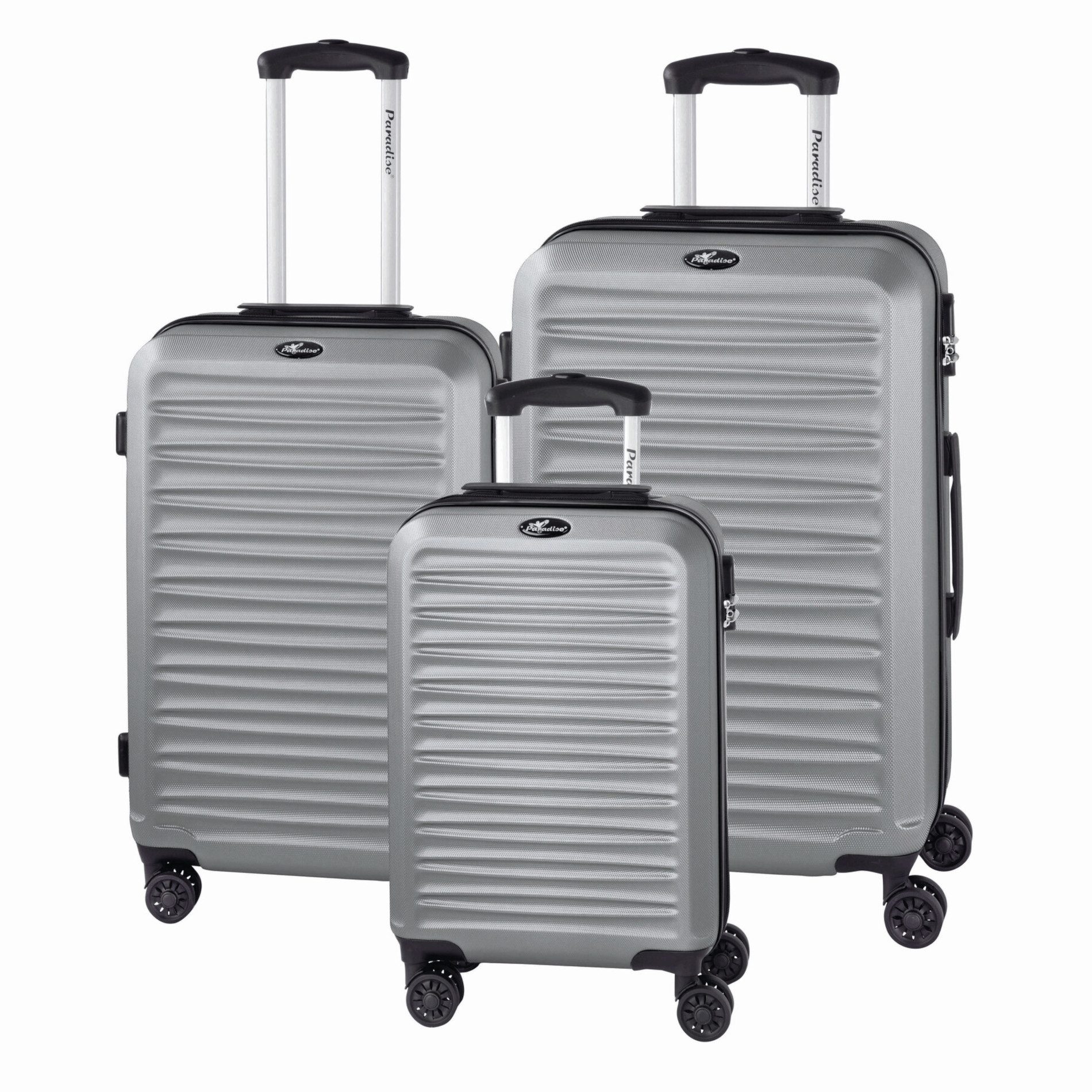 Paradise by CHECK.IN Kofferset Paradise by CHECK.IN 3-tlg. Kofferset HAVANNA 2.0 Paradise - silber