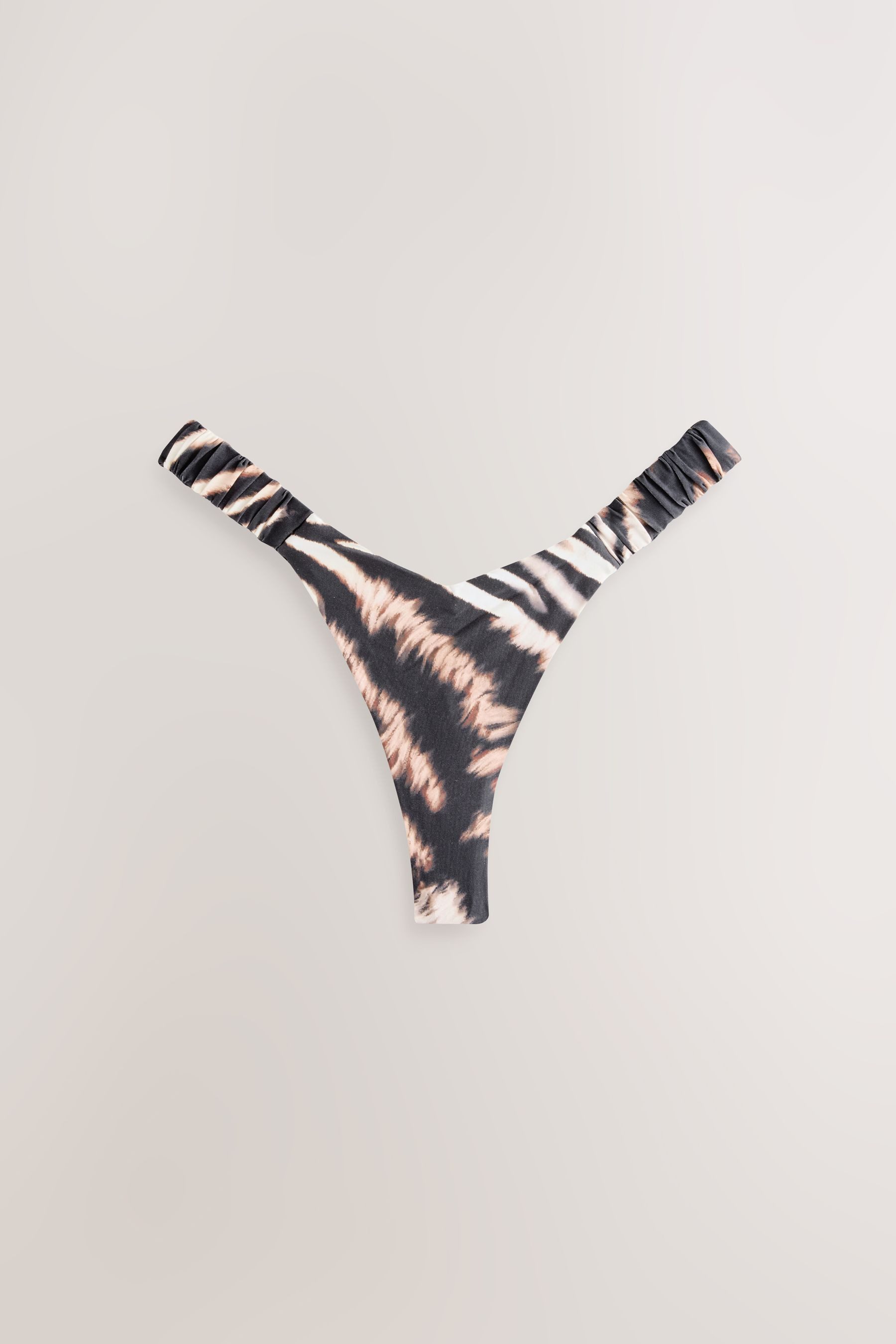 Bikini-Hose Tanga-Bikinihose mit hohem Beinausschnitt