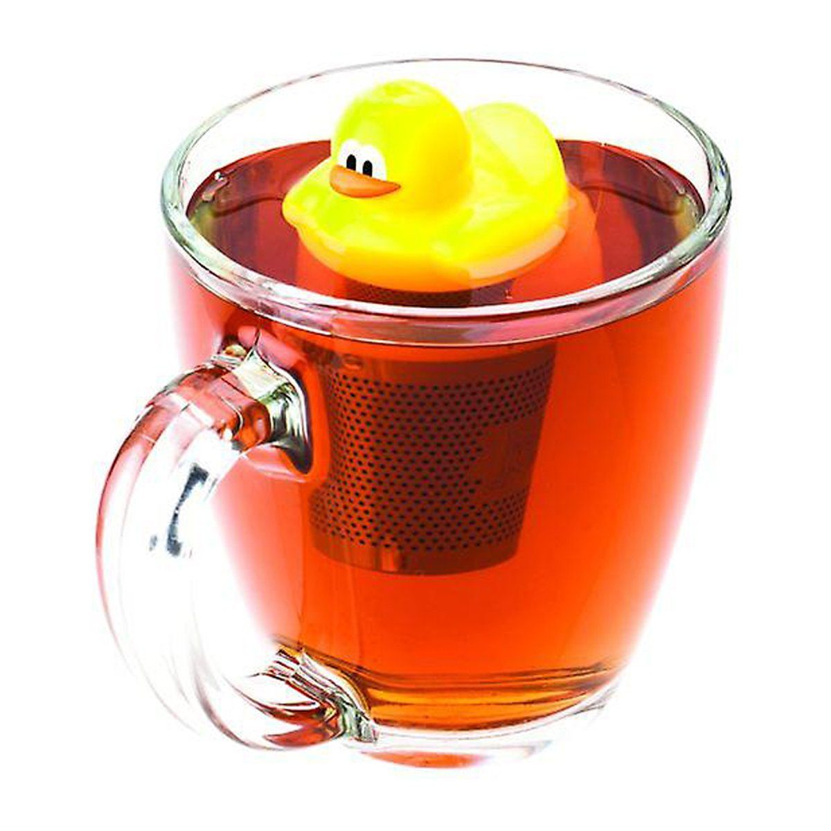 Joie Teeglas Tee-Ei Quack, Kunststoff (Bisphenol A frei), Edelstahl 18/8