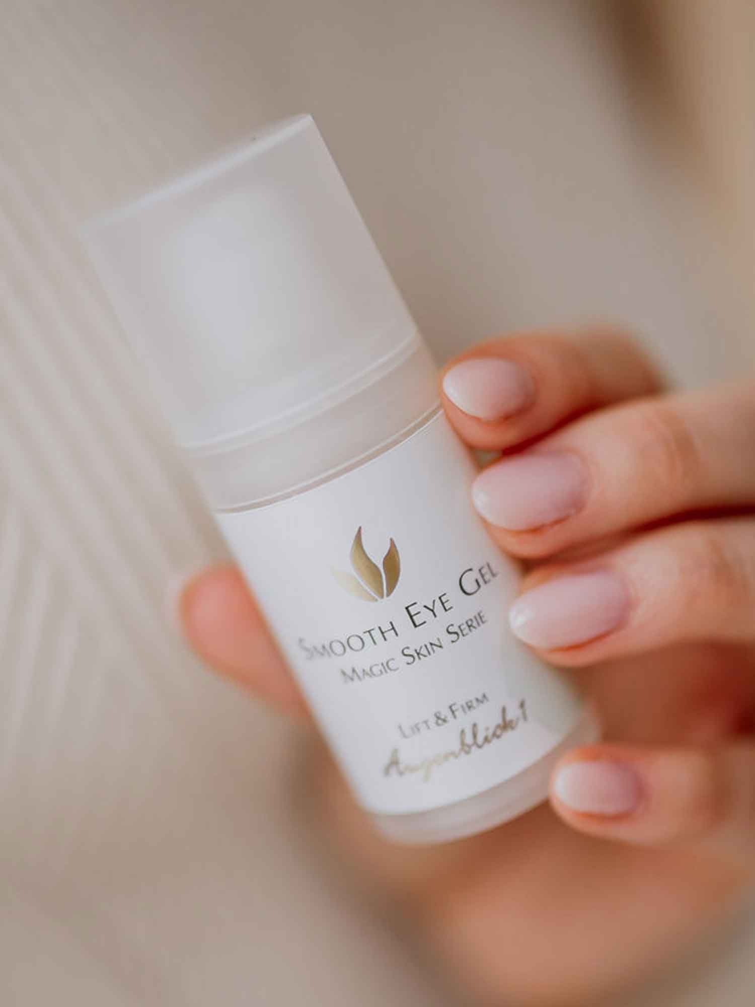 Aloe Vera Cosmetic Tratz Augengel Smooth Eye Gel MAGIC SKIN, 1-tlg., Active Aloe Vera, Rosskastanie & Koffein, Elastizität& Geschmeidigkeit