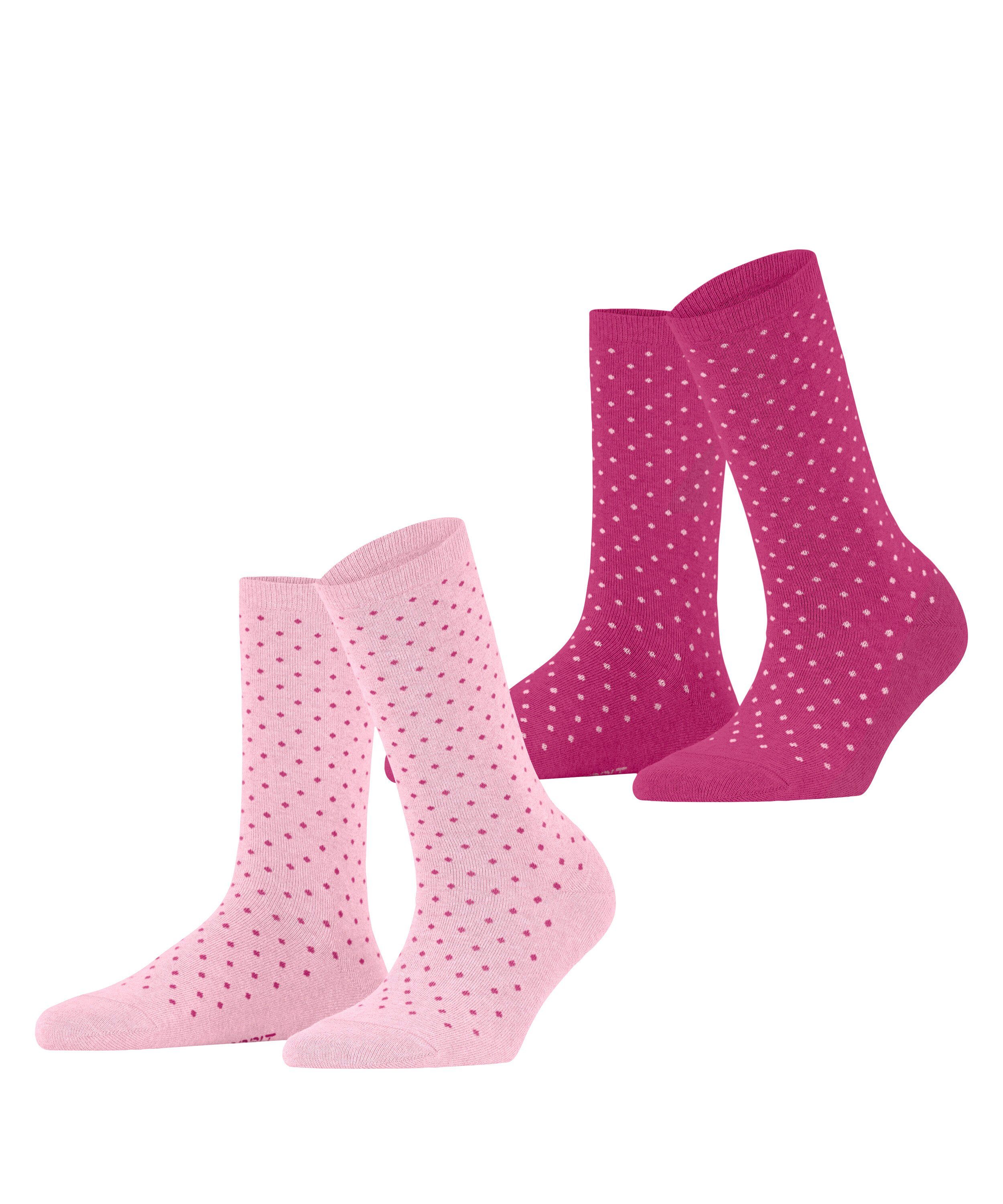 Esprit Socken Fine Dot 2-Pack (2-Paar) aus Biobaumwolle