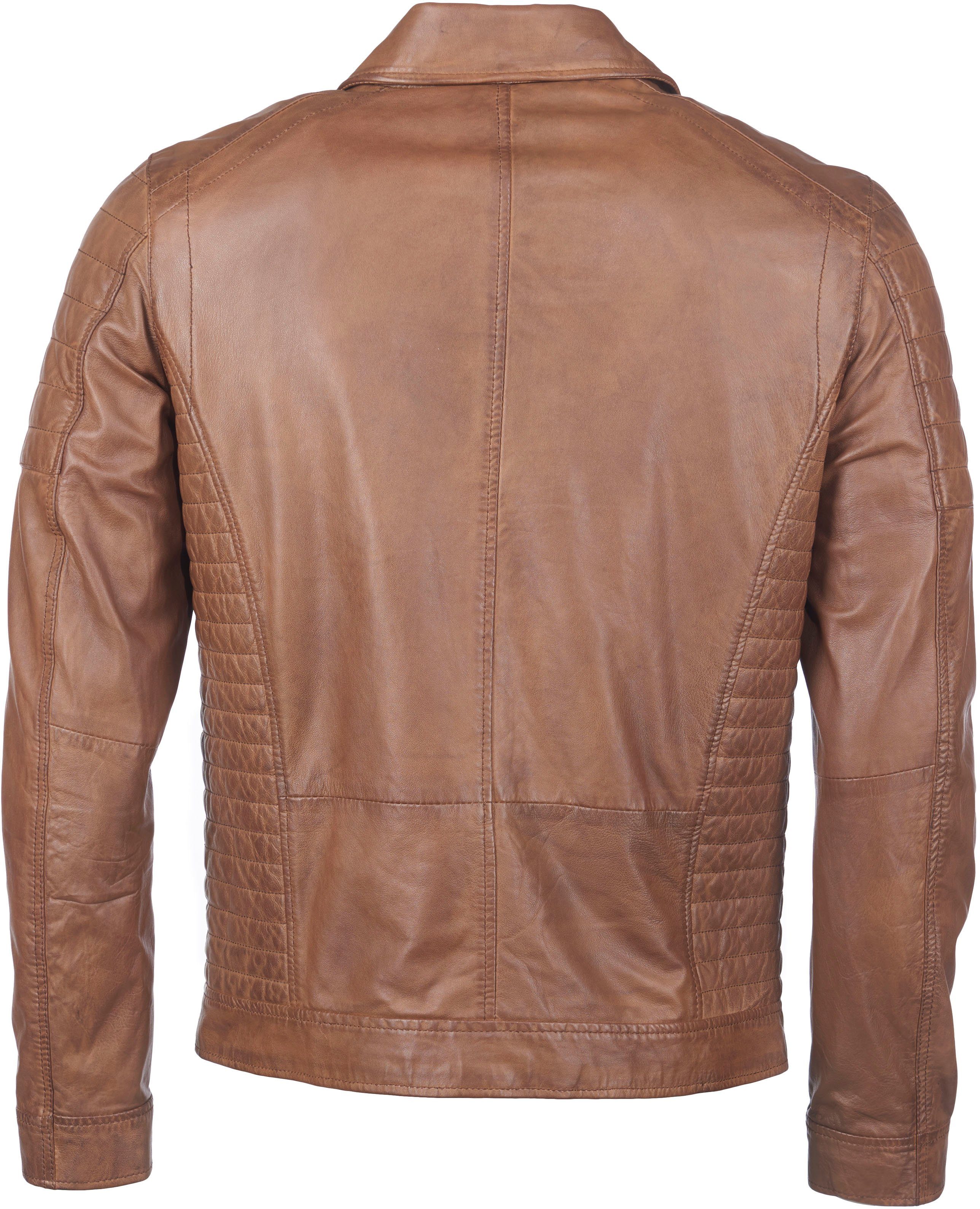 Maze braun Bikerjacke