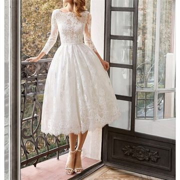 AFAZ New Trading UG Abendkleid Damen Hochzeitskleid Spitzenkleid Bankettkleid