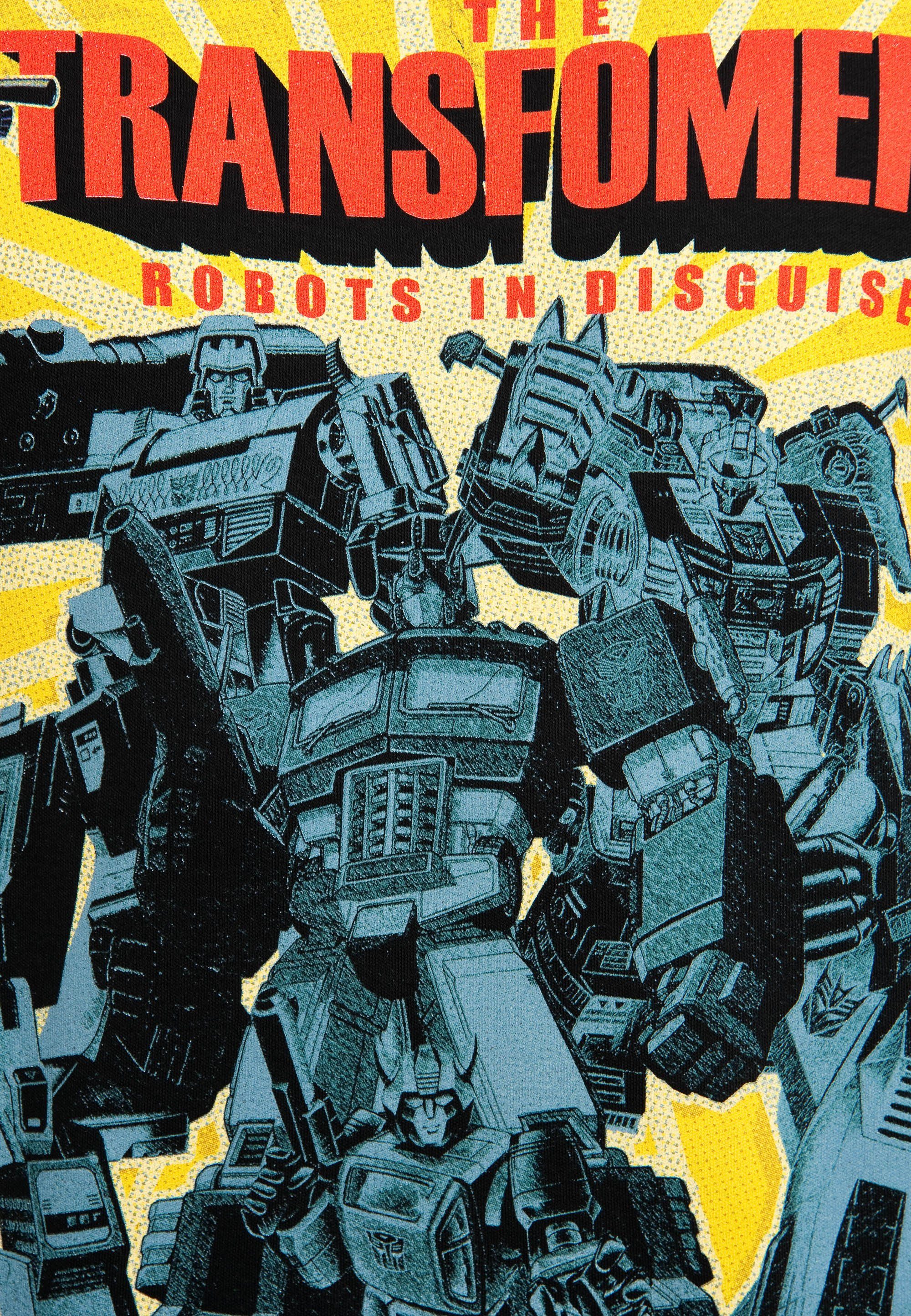Disguise LOGOSHIRT T-Shirt Transformers-Frontprint großem In Robots mit Transformers -