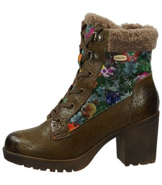 LAURA VITA Stiefelette Leder/Textil Schnürstiefelette