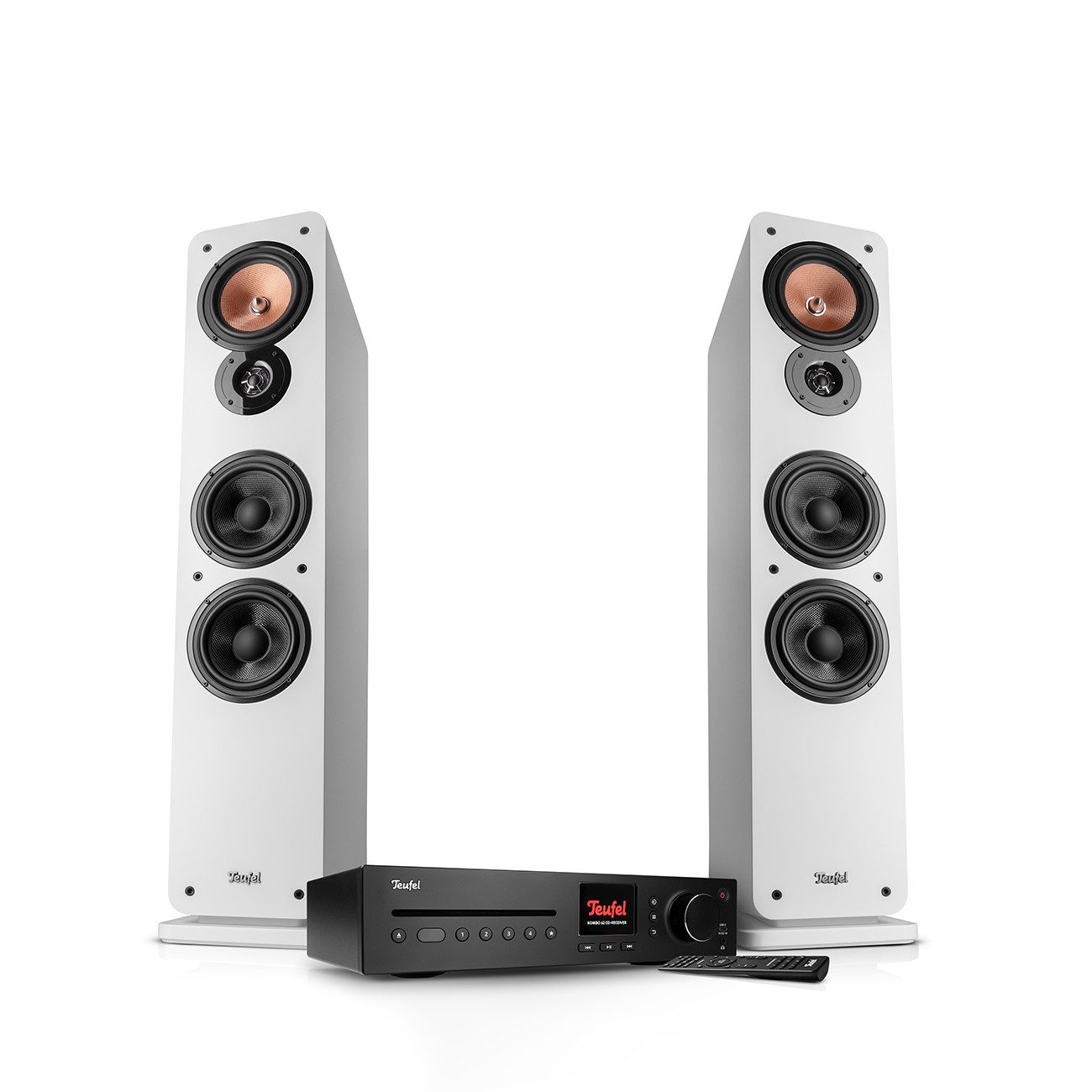 Teufel ULTIMA 40 KOMBO 3 Lautsprechersystem (Bluetooth, 260 W, WLAN, LAN, Bluetooth, DAB+ Radio)