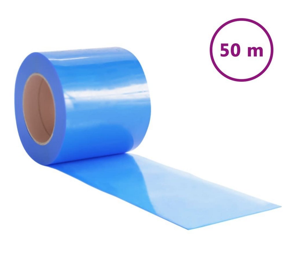 Thumbnail - vidaXL Insektenschutz-Vorhang Türvorhang Blau 200x1,6 mm 50 m PVC Vorhang Fliegenvorhang