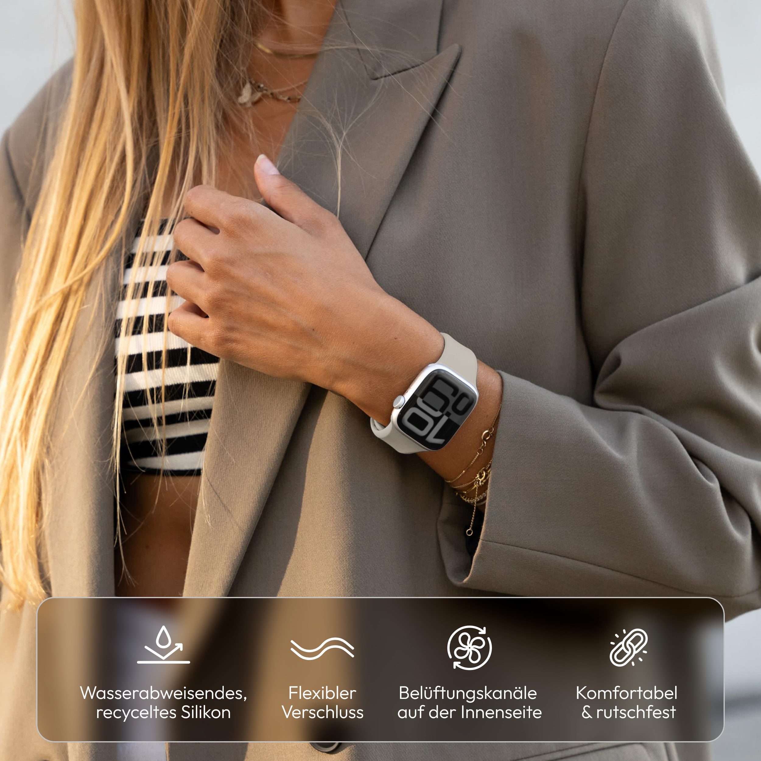 VONMÄHLEN Smartwatch-Armband Classic Band 2 günstig online kaufen