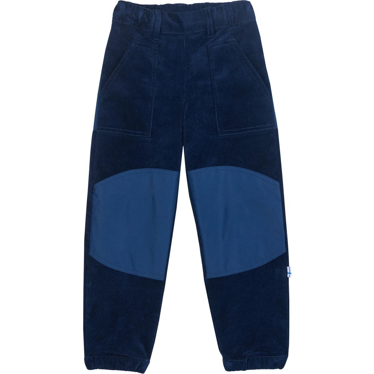 Finkid Outdoorhose Kelmi Robuste Kinderhose aus weichem Kord mit lockerer Passform und