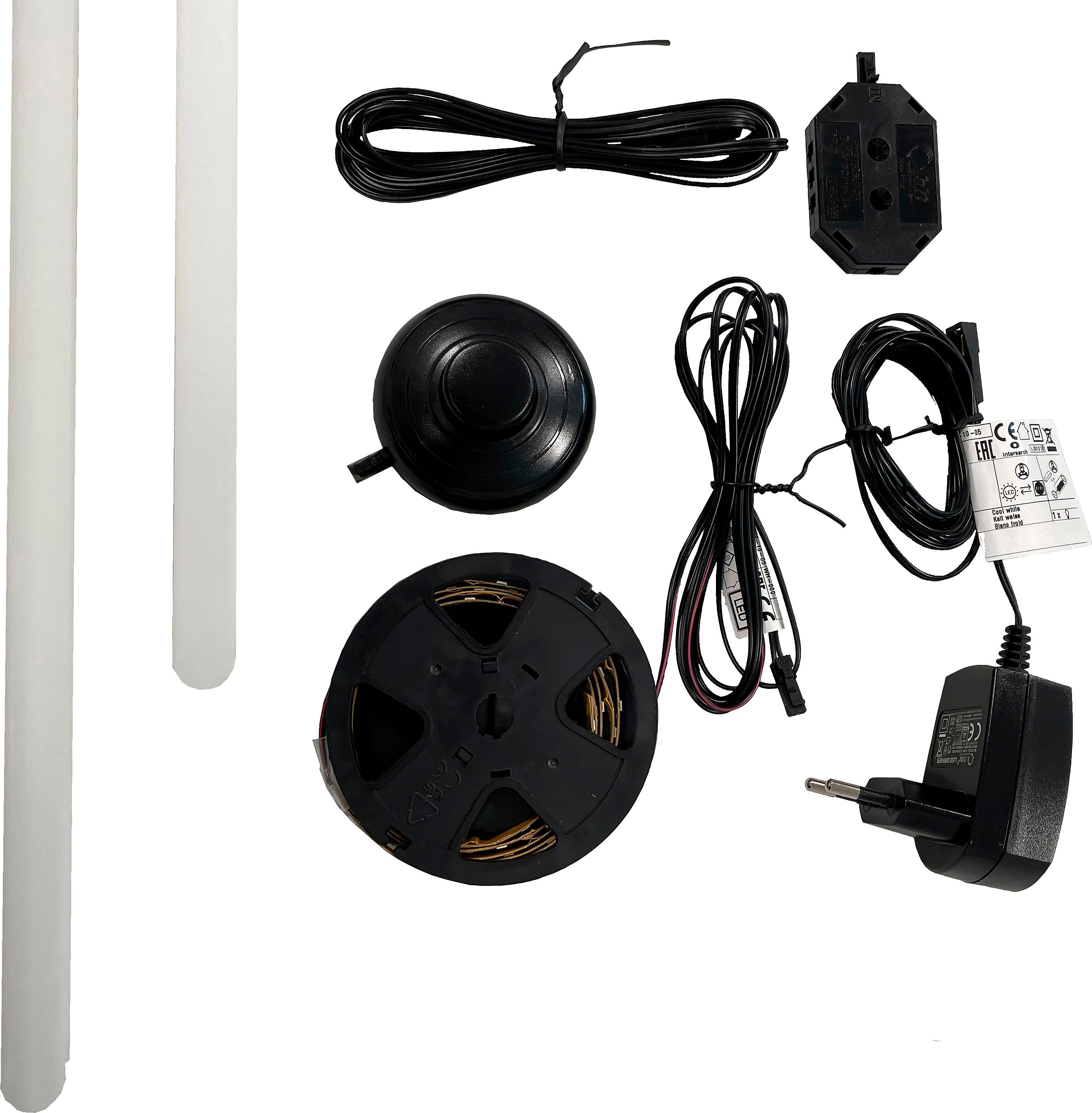 Home affaire LED Unterbauleuchte LED-Einbauprofile universal, Ein-/Ausschalter, LED fest integriert, Kaltweiß, optinonal für Modell Skoskap